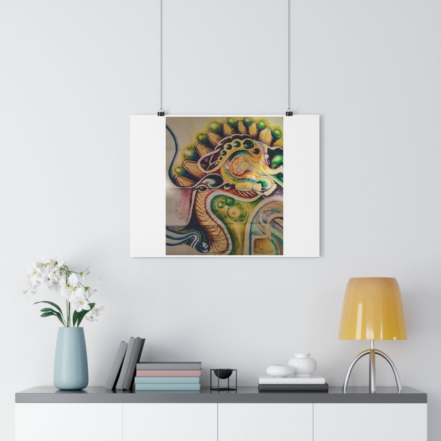 "Psych Eval 2”- Giclée Art Print by artist David Hilborn