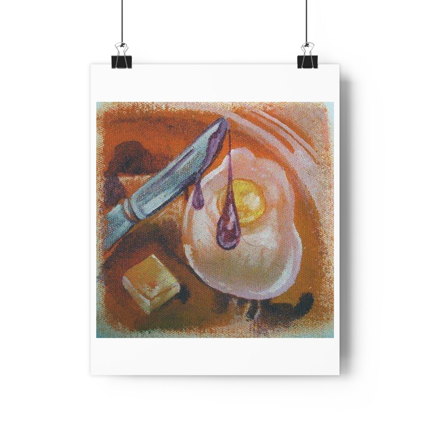 "Bitch you breakfast”- Giclée Art Print by artist David Hilborn