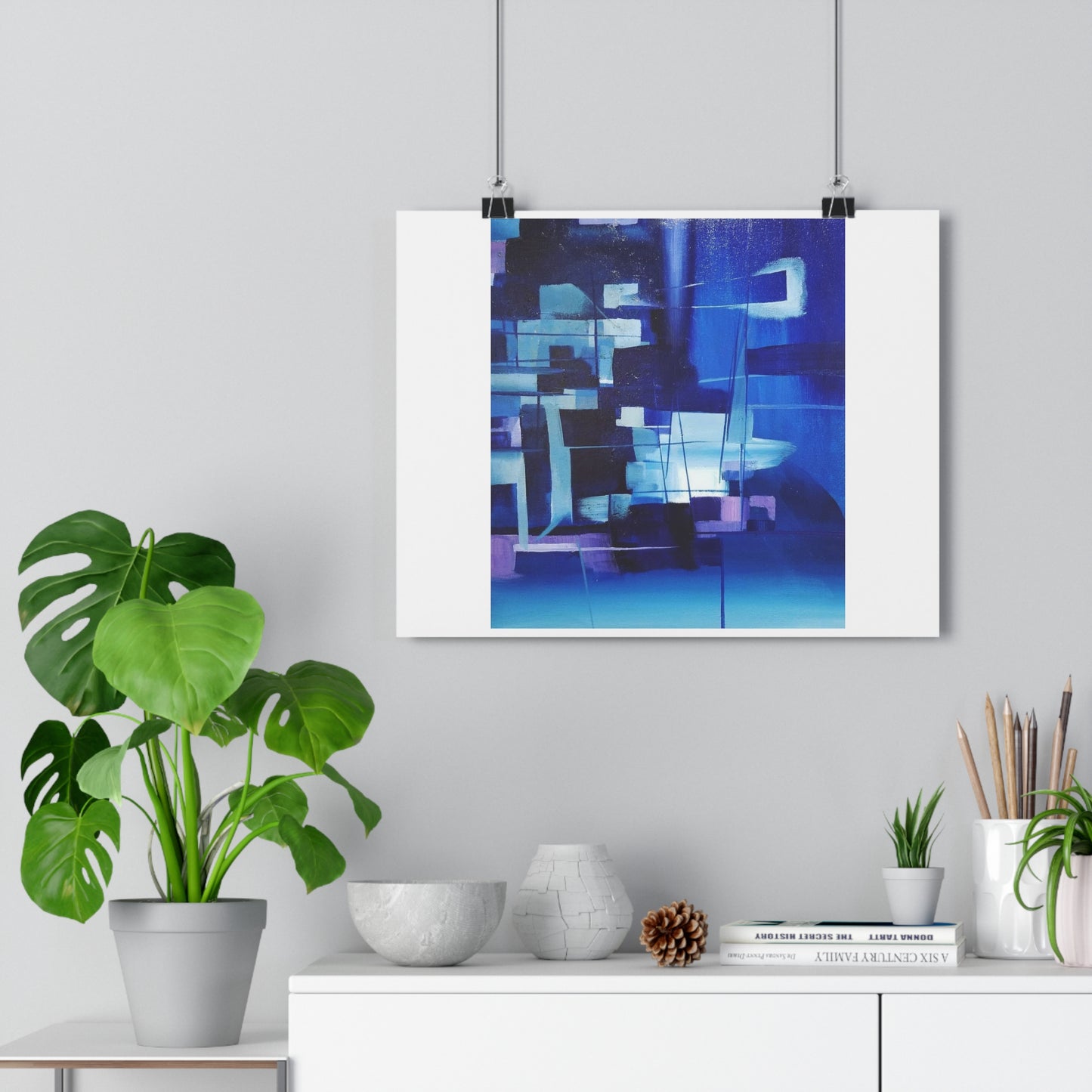 "Cobalt”- Giclée Art Print by artist David Hilborn