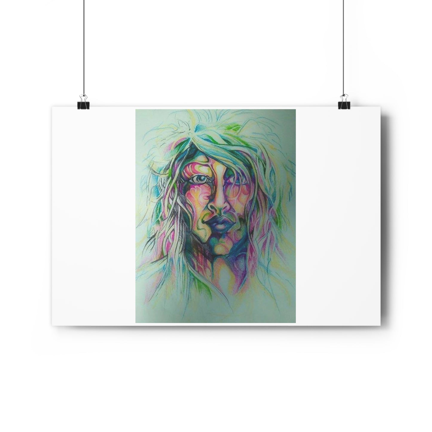 "Blur”- Giclée Art Print by artist David Hilborn