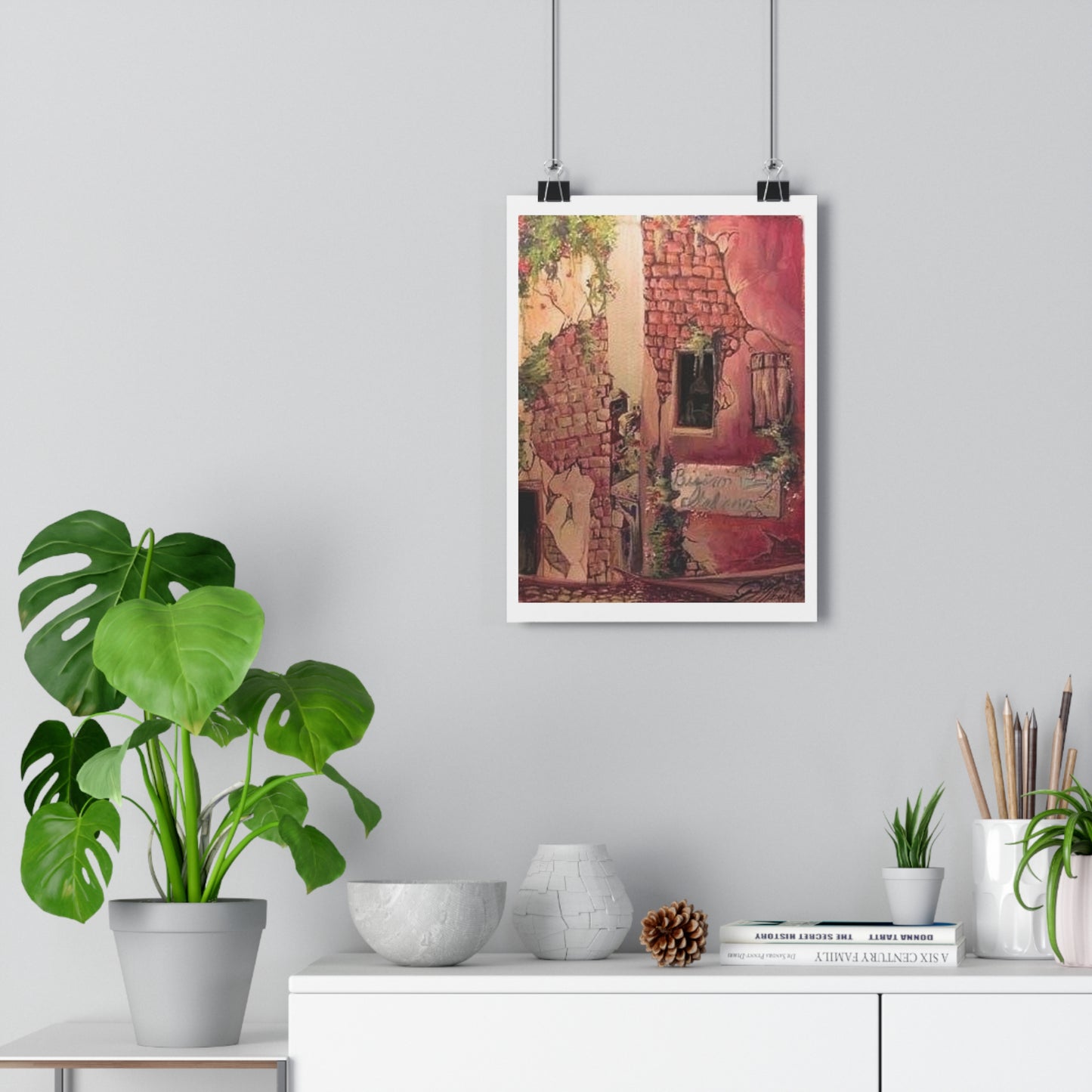 "Bistro”- Giclée Art Print by artist David Hilborn