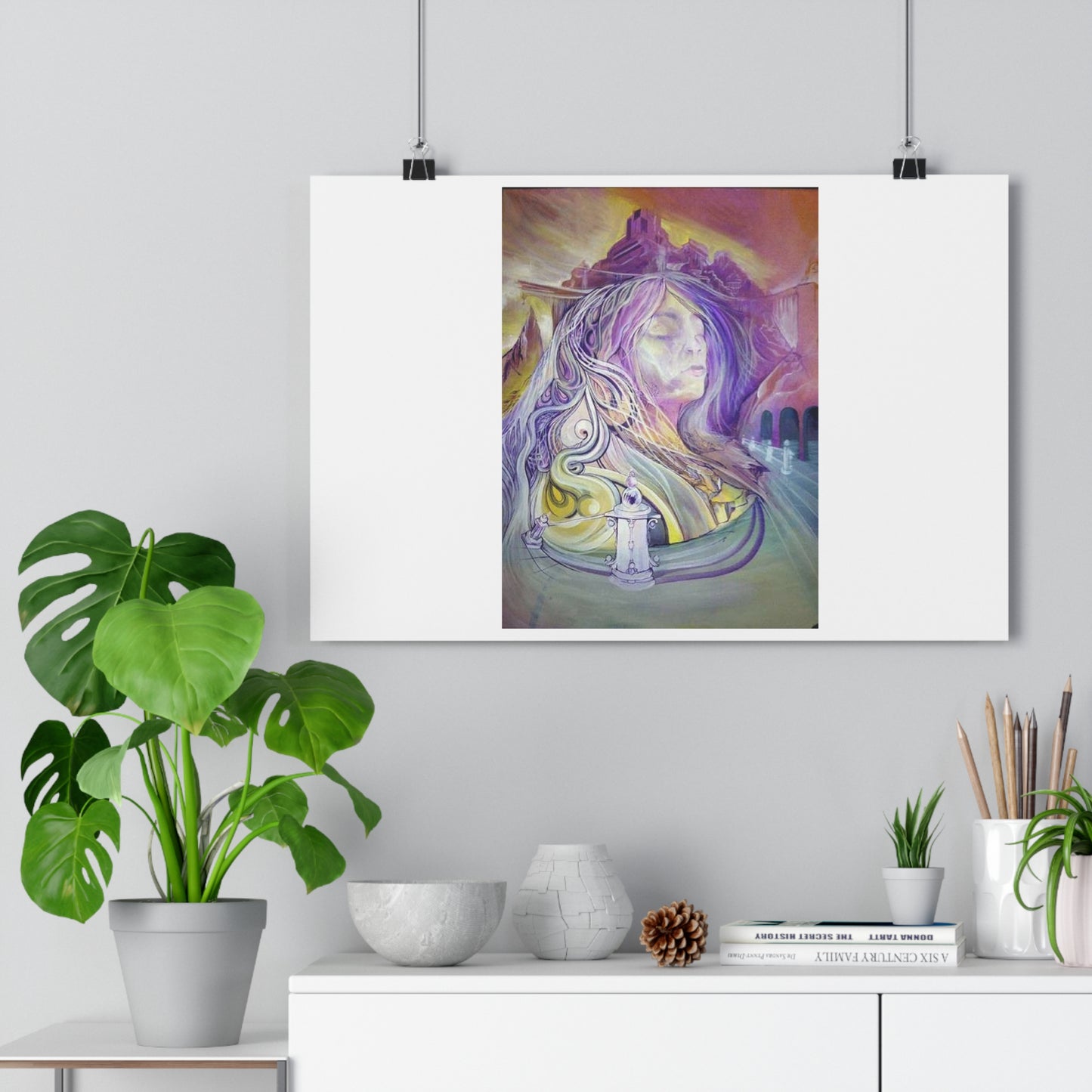 "Stoic”- Giclée Art Print by artist David Hilborn