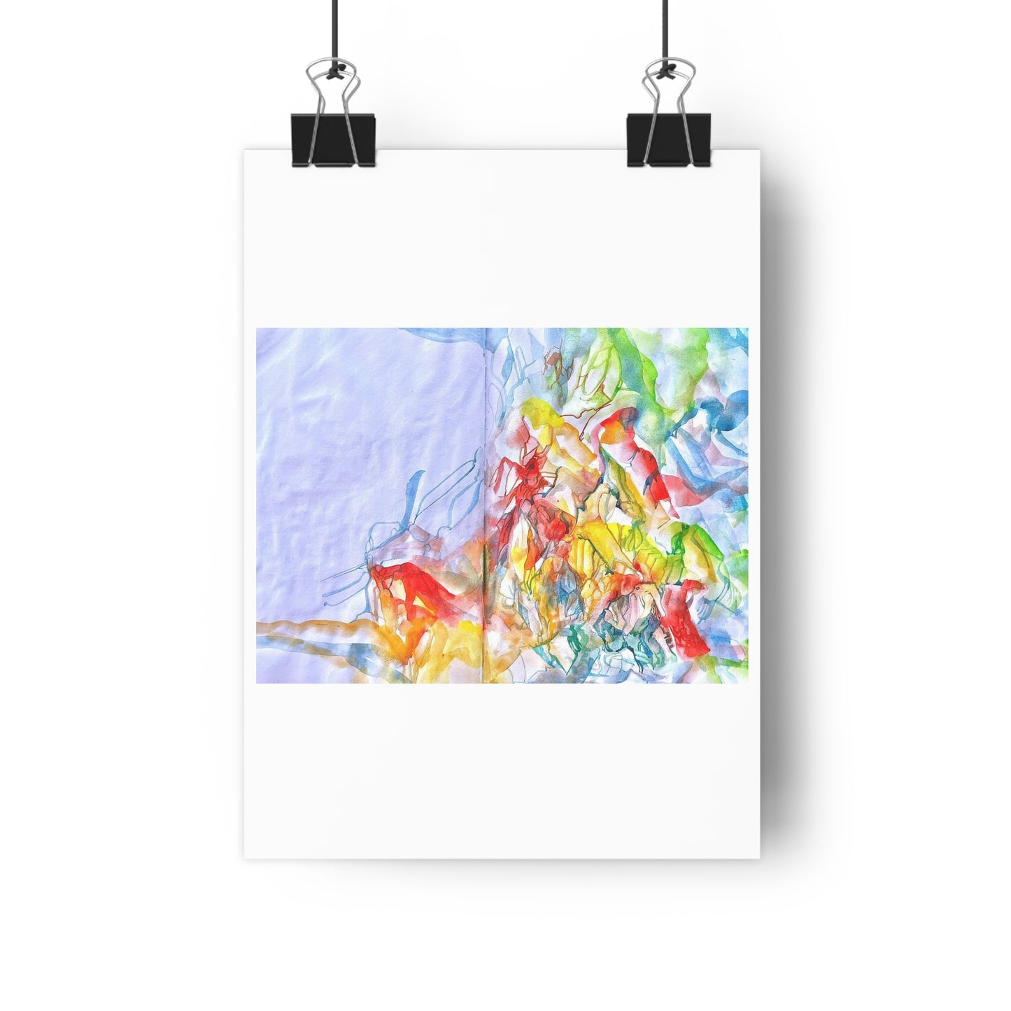 "Waterpark”- Giclée Art Print by artist David Hilborn