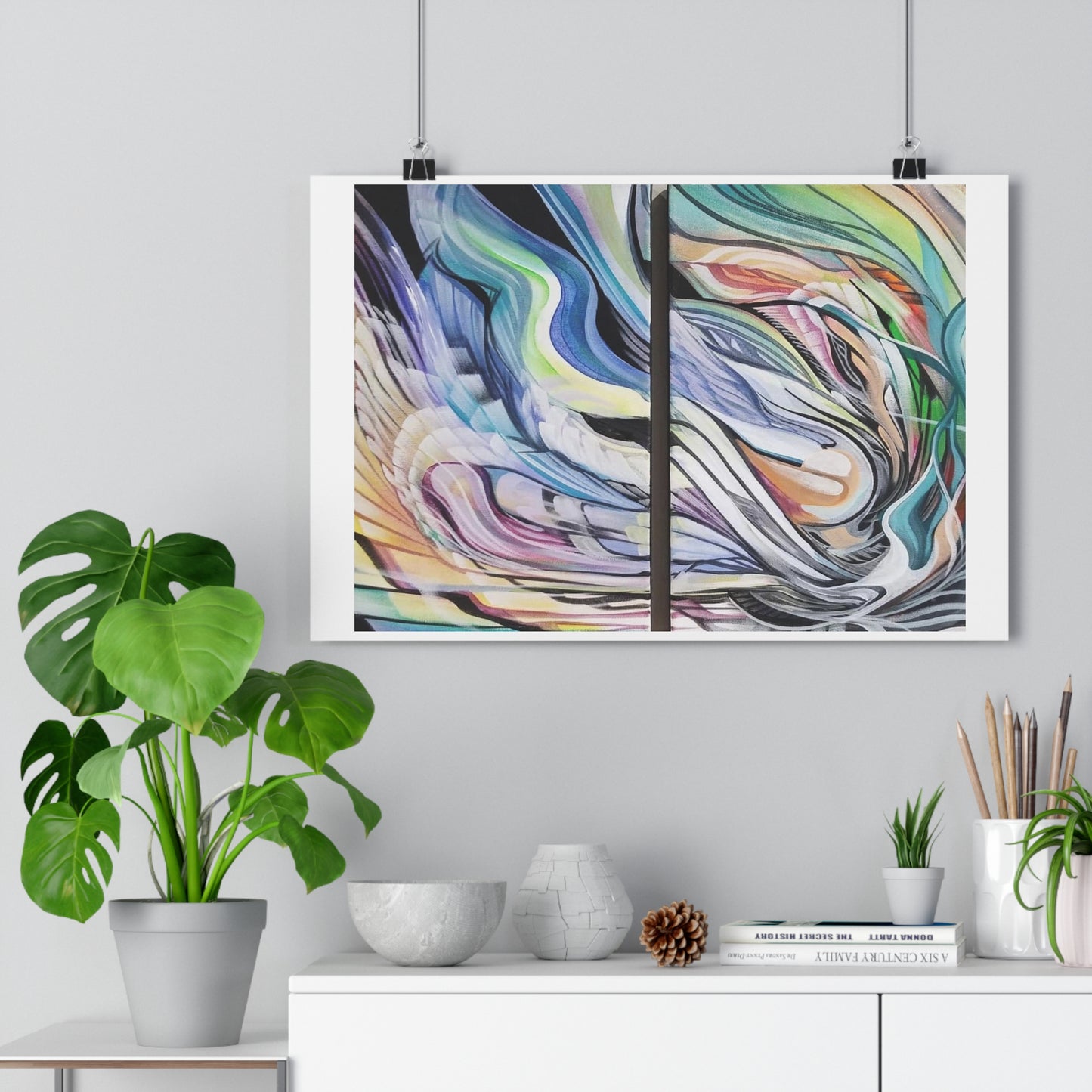 "Flow”- Giclée Art Print by artist David Hilborn