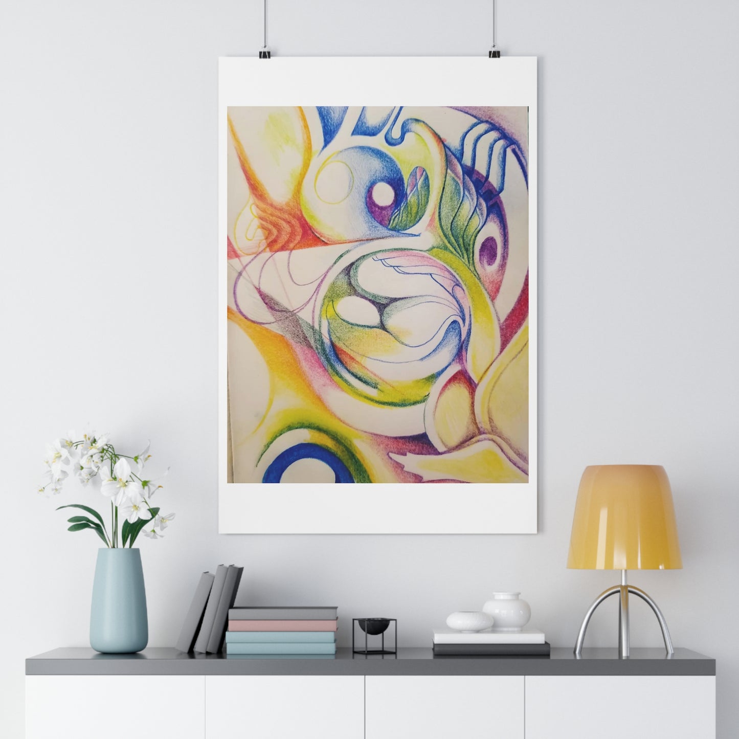 "Moving Parts”- Giclée Art Print by artist David Hilborn