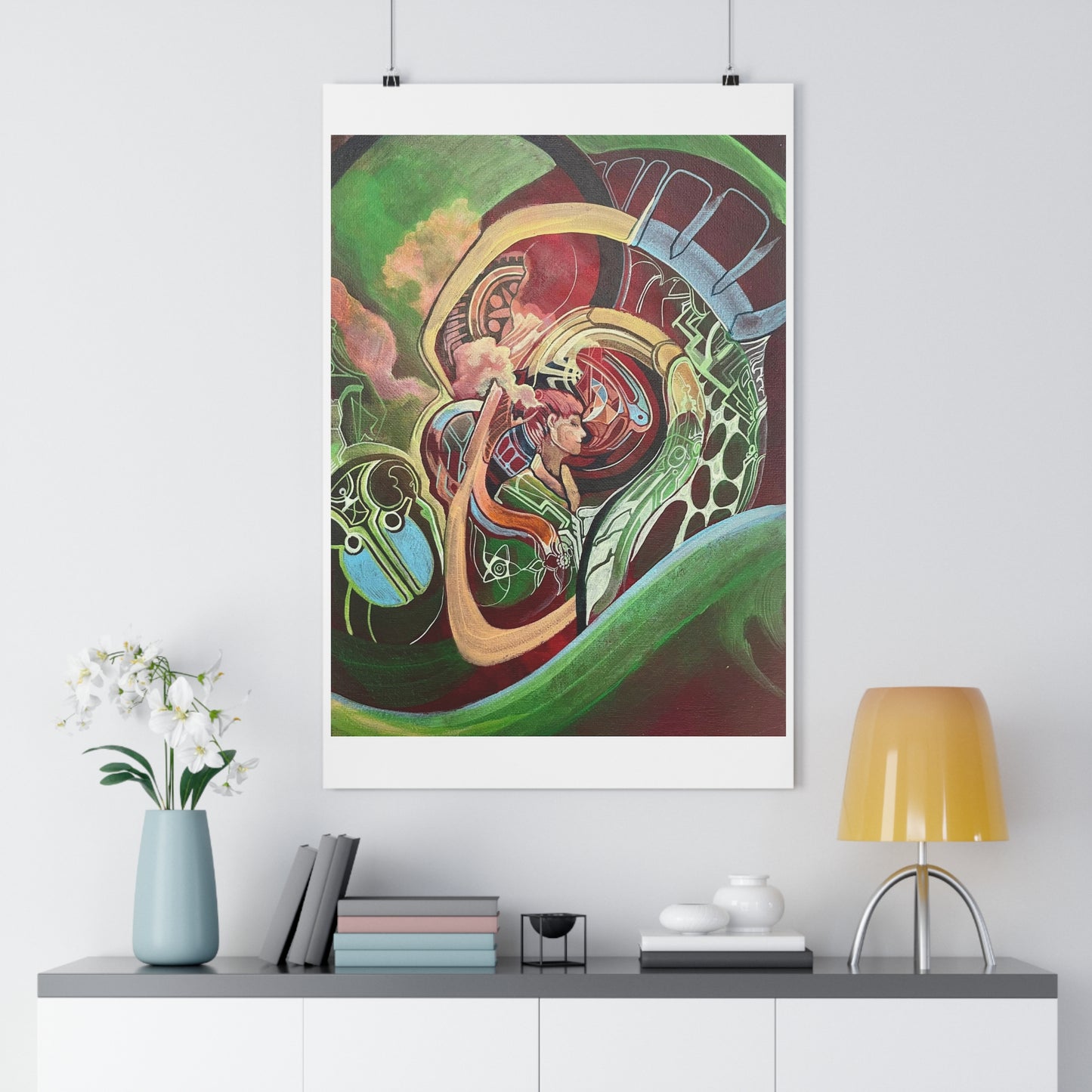 "Spiral”- Giclée Art Print by artist David Hilborn