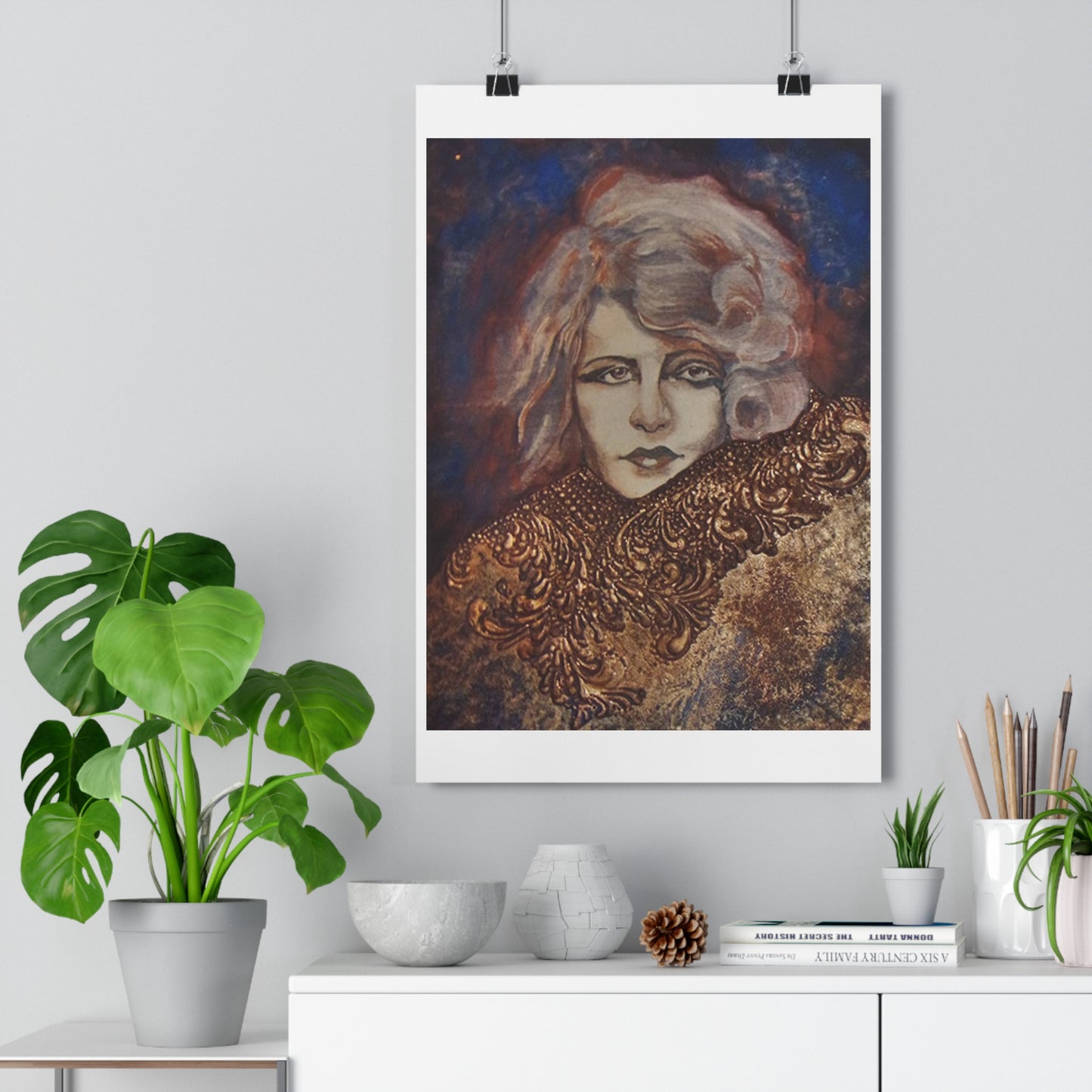 "Flora”- Giclée Art Print by artist David Hilborn