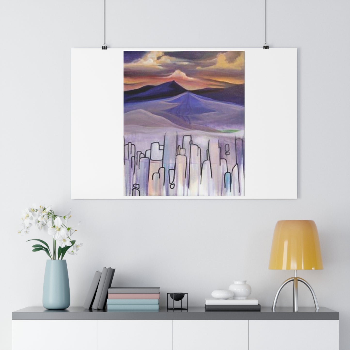 "Bedrock”- Giclée Art Print by artist David Hilborn