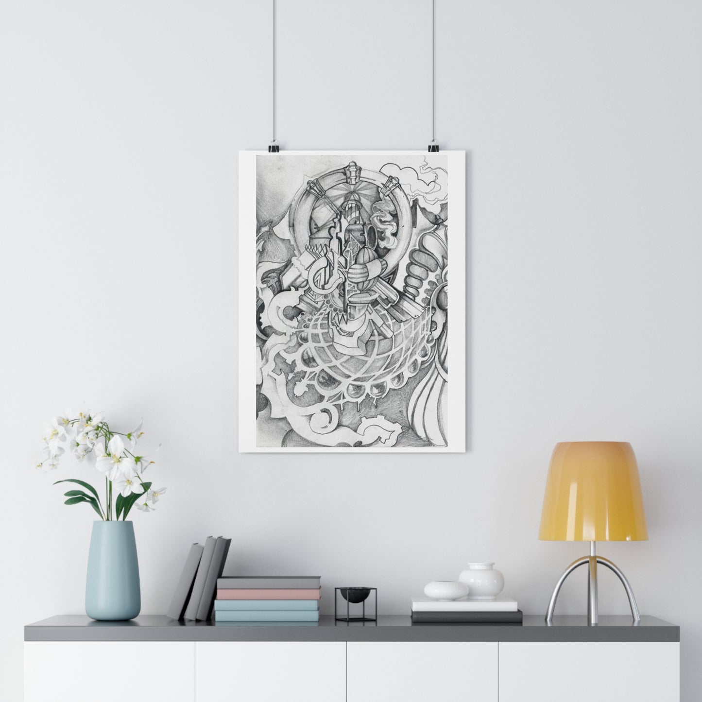 “Guidance”- Giclée Art Print by artist David Hilborn