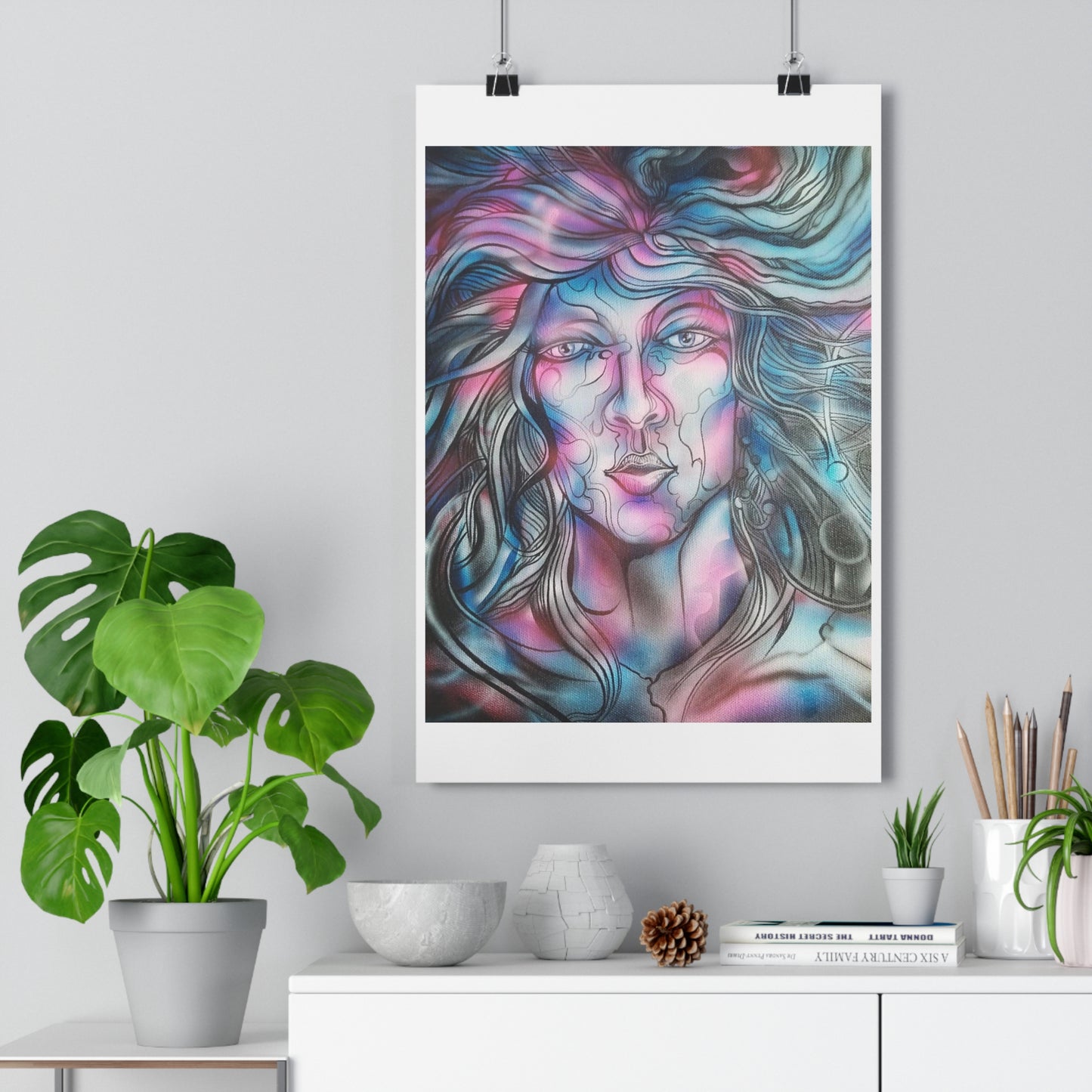 "Cerebral”- Giclée Art Print by artist David Hilborn