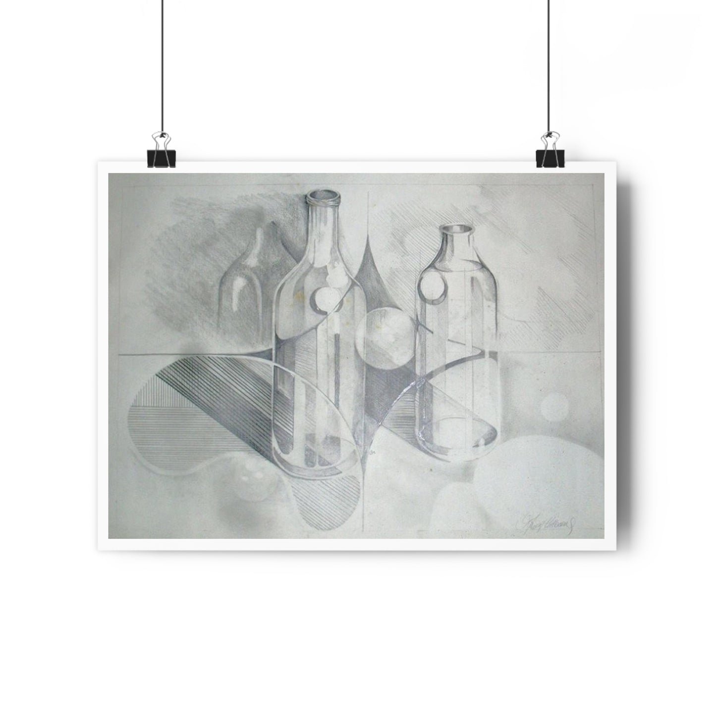 "Glass Study" - Giclée Art Print by artist David Hilborn