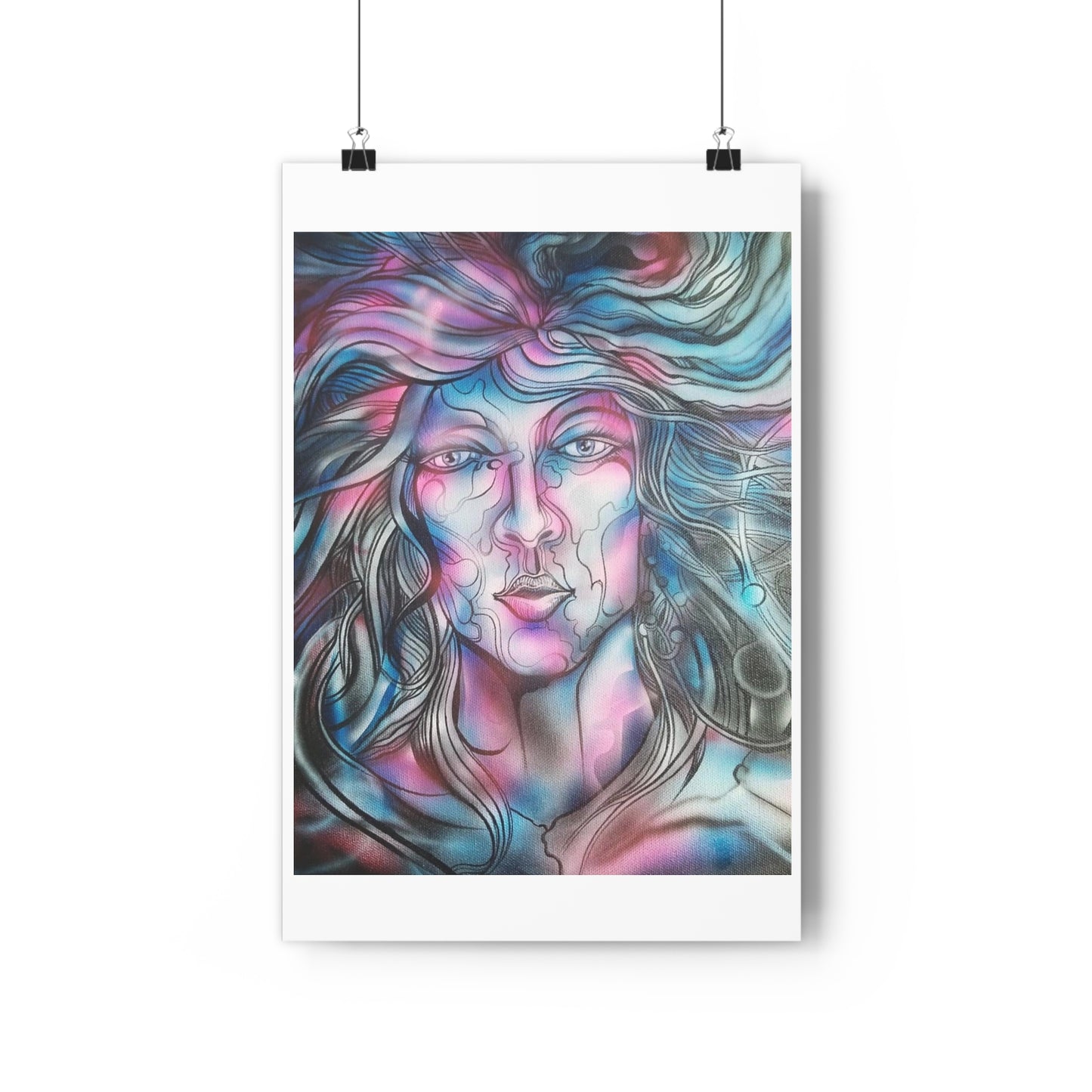 "Cerebral”- Giclée Art Print by artist David Hilborn