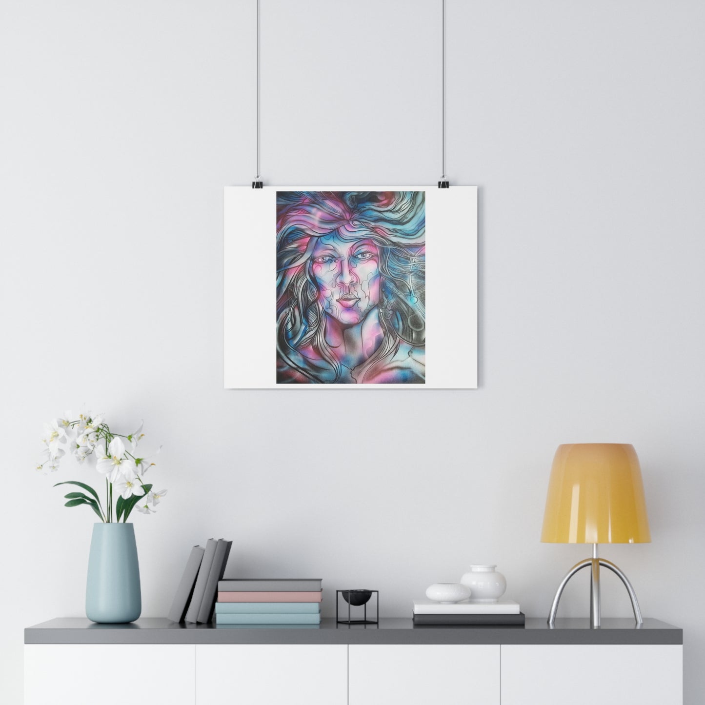 "Cerebral”- Giclée Art Print by artist David Hilborn