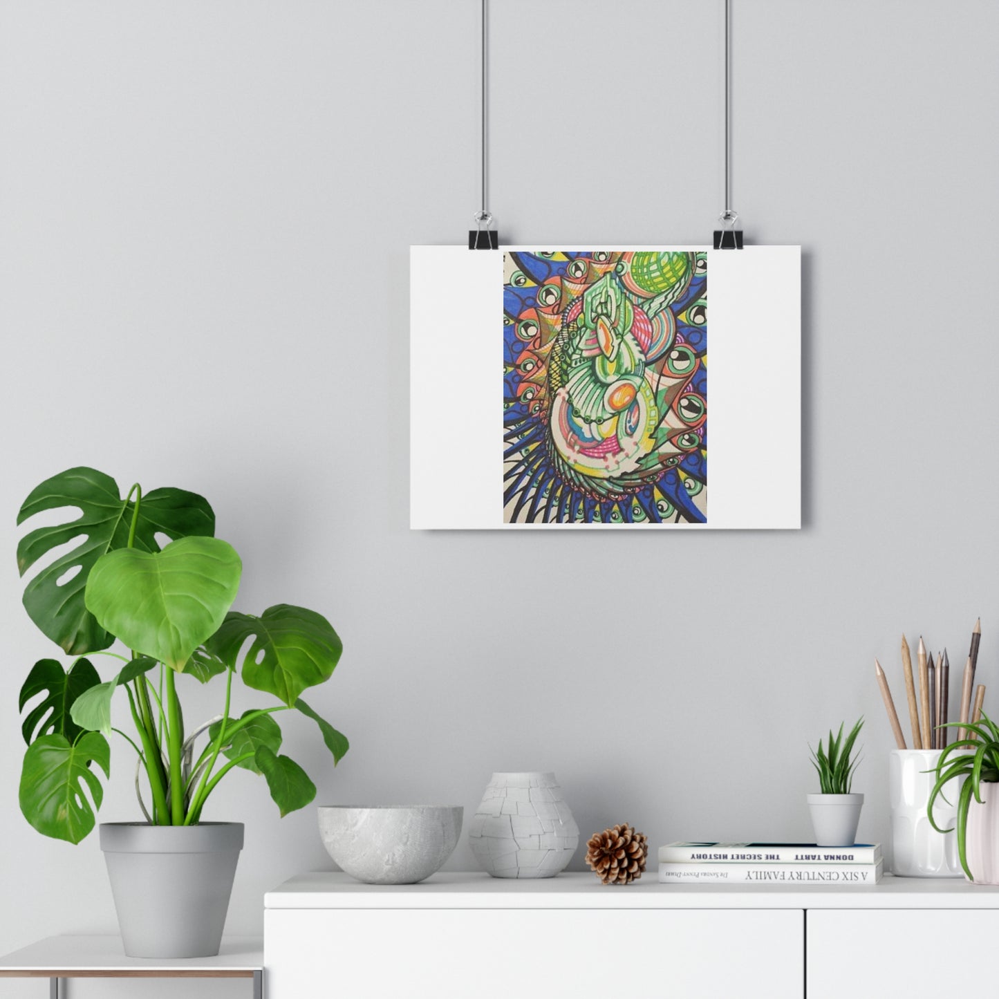 "Psych Eval 1”- Giclée Art Print by artist David Hilborn