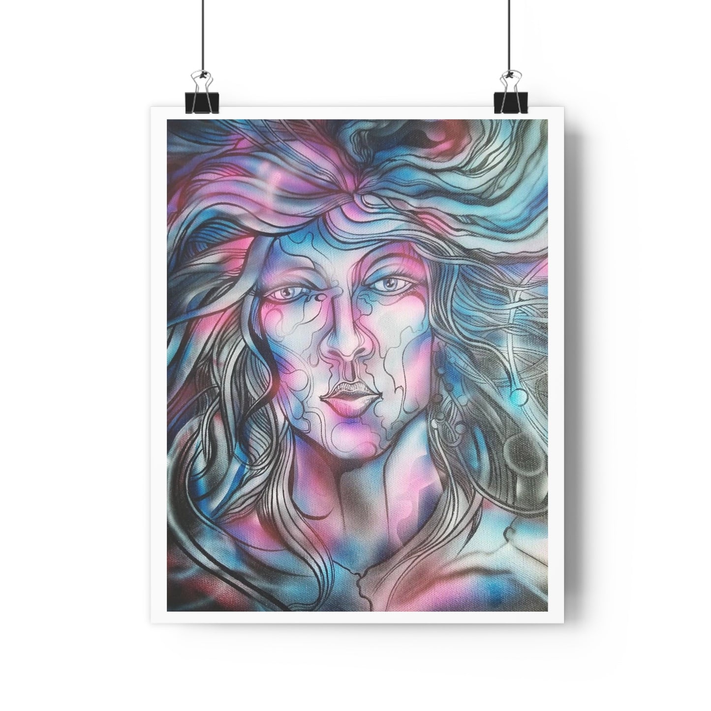 "Cerebral”- Giclée Art Print by artist David Hilborn