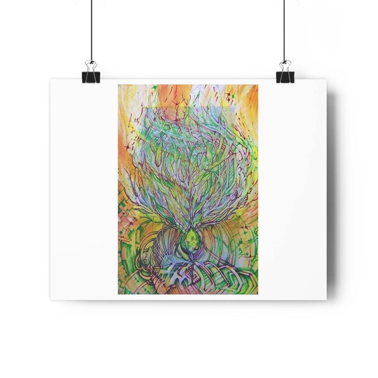 "Seedling”- Giclée Art Print by artist David Hilborn