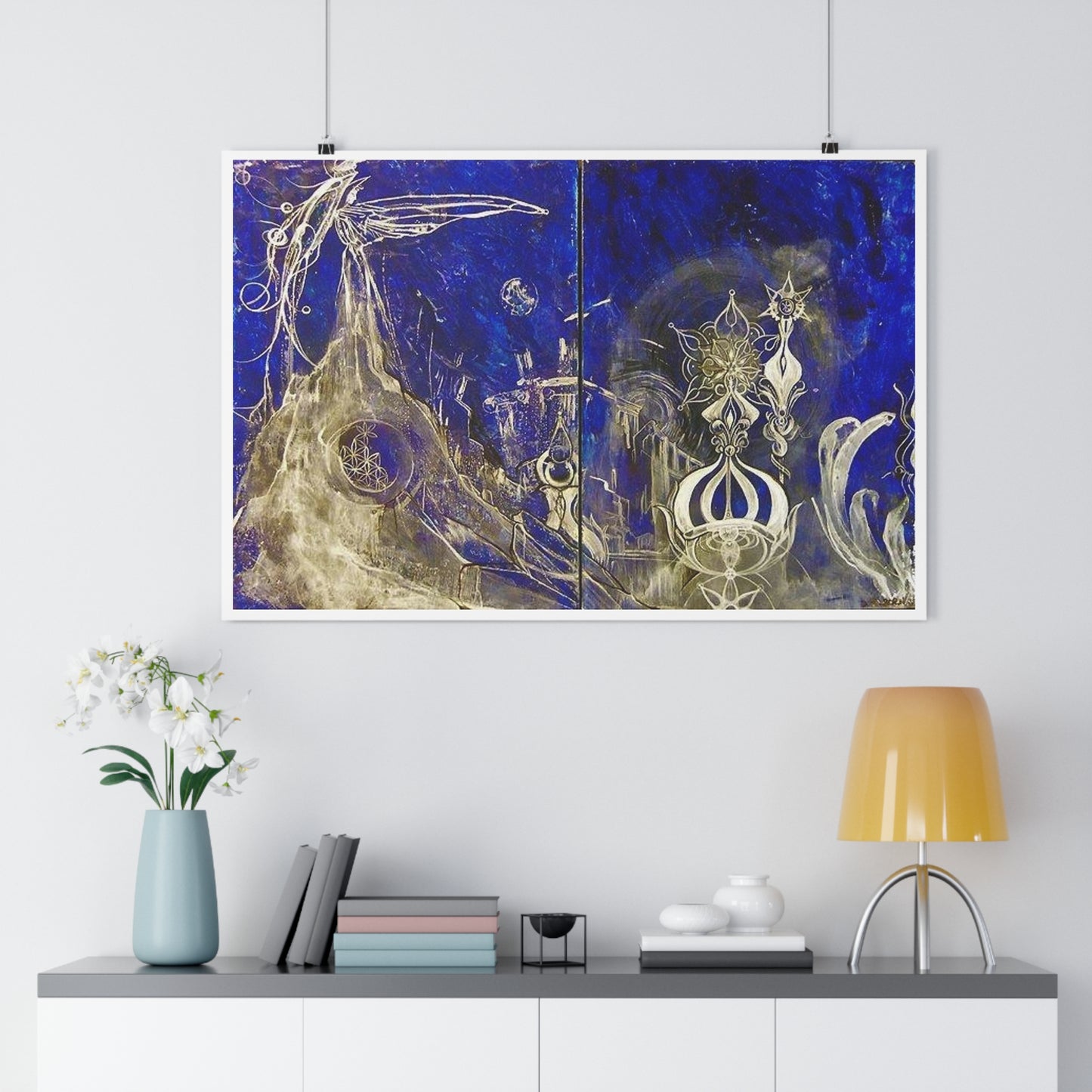 "Cold World”- Giclée Art Print by artist David Hilborn