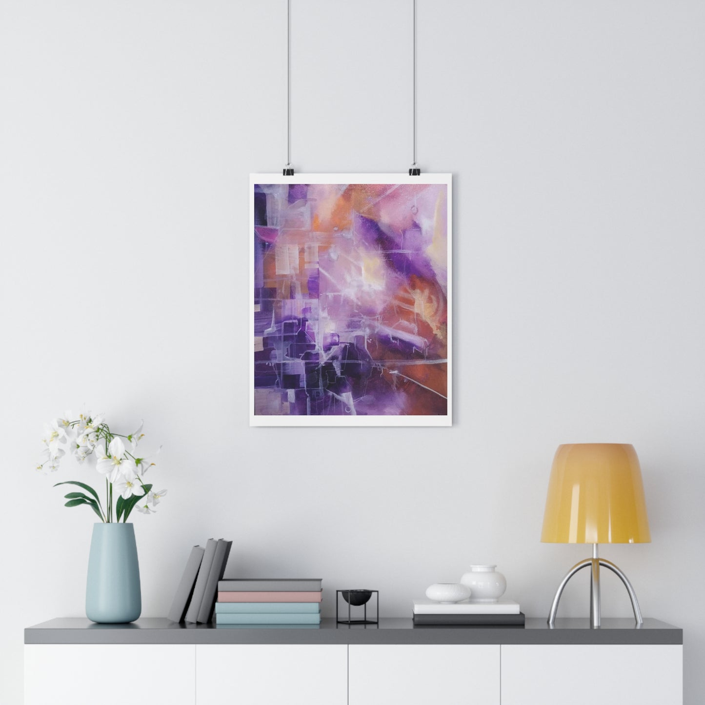 "Purple Paradox”- Giclée Art Print by artist David Hilborn