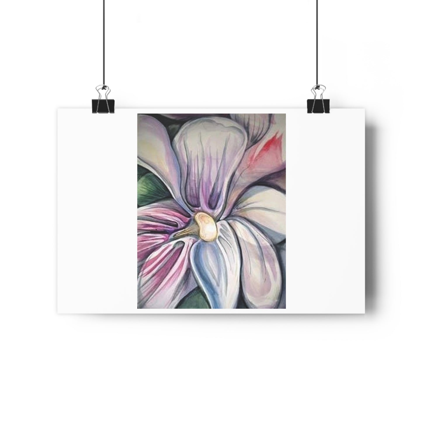 "Orchid”- Giclée Art Print by artist David Hilborn