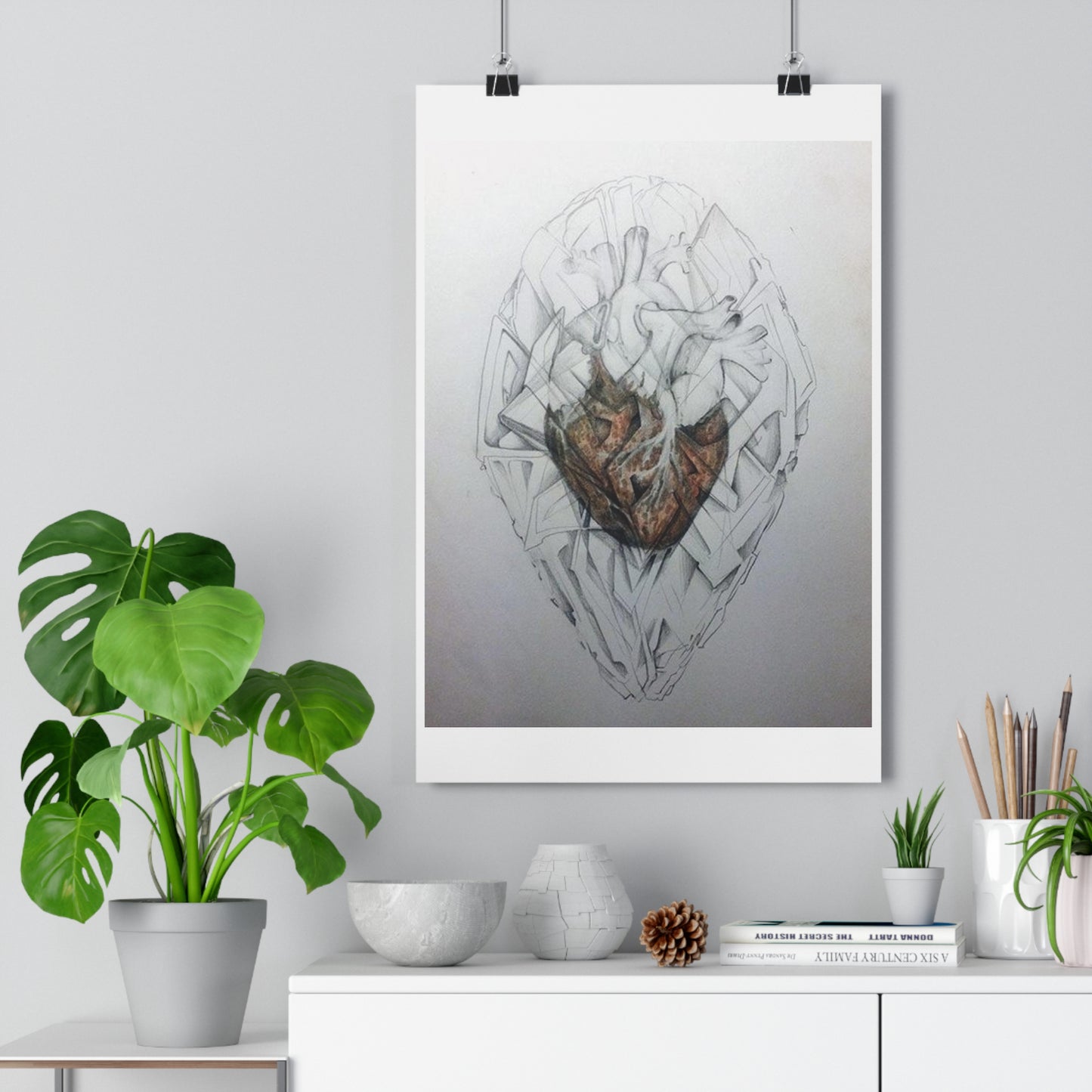 "Protected”- Giclée Art Print by artist David Hilborn