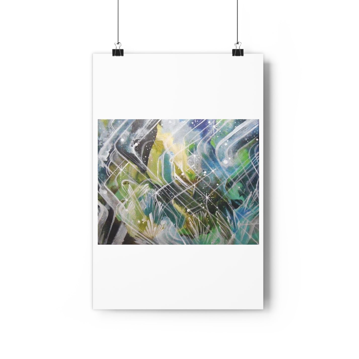 "Form Storm”- Giclée Art Print by artist David Hilborn