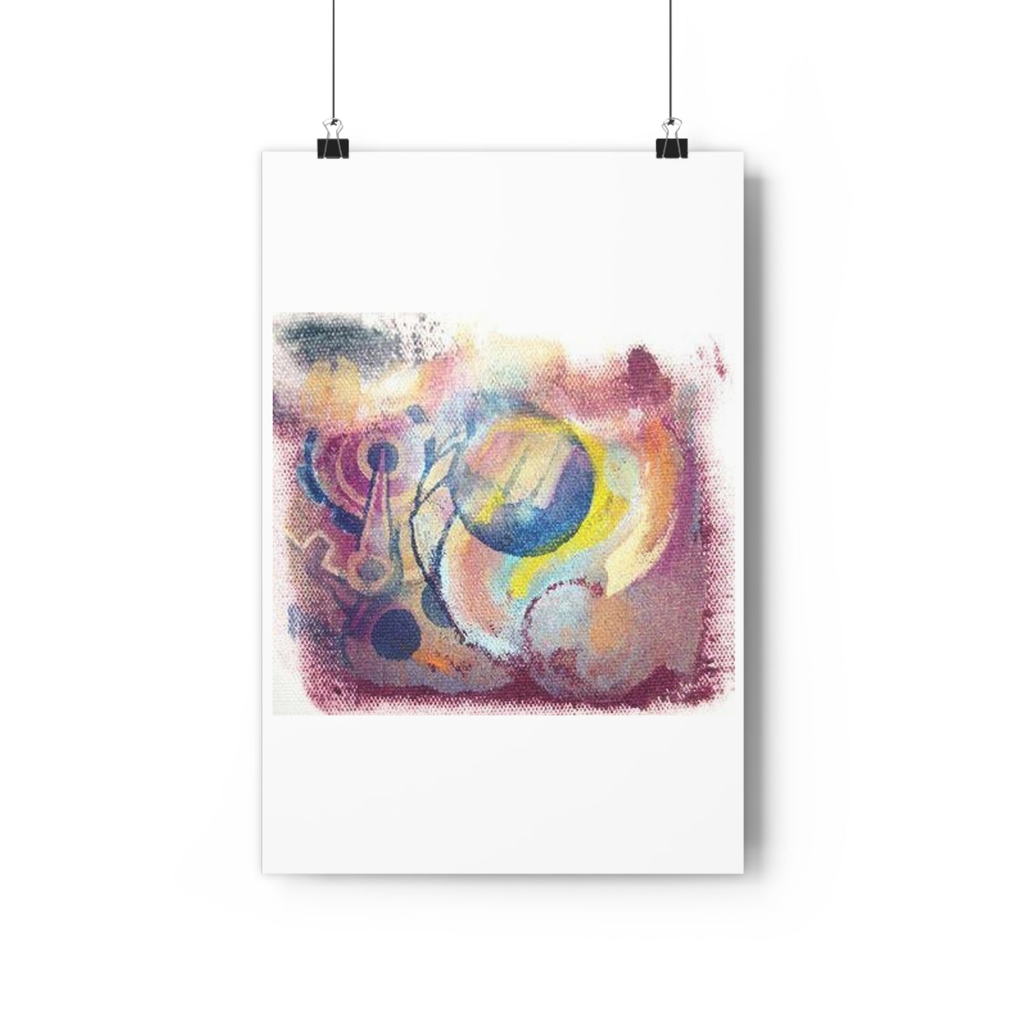 "Button Loop”- Giclée Art Print by artist David Hilborn