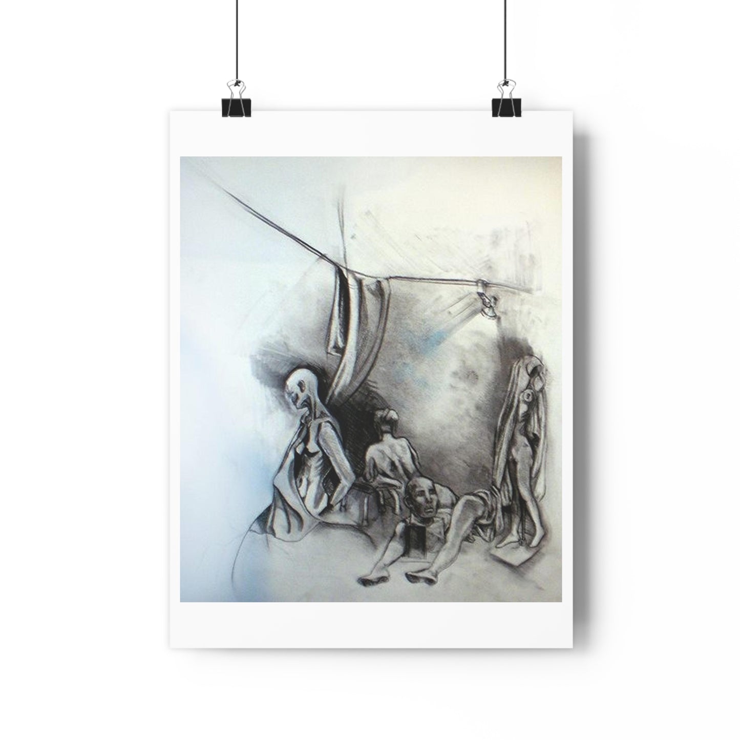 "Staged”- Giclée Art Print by artist David Hilborn