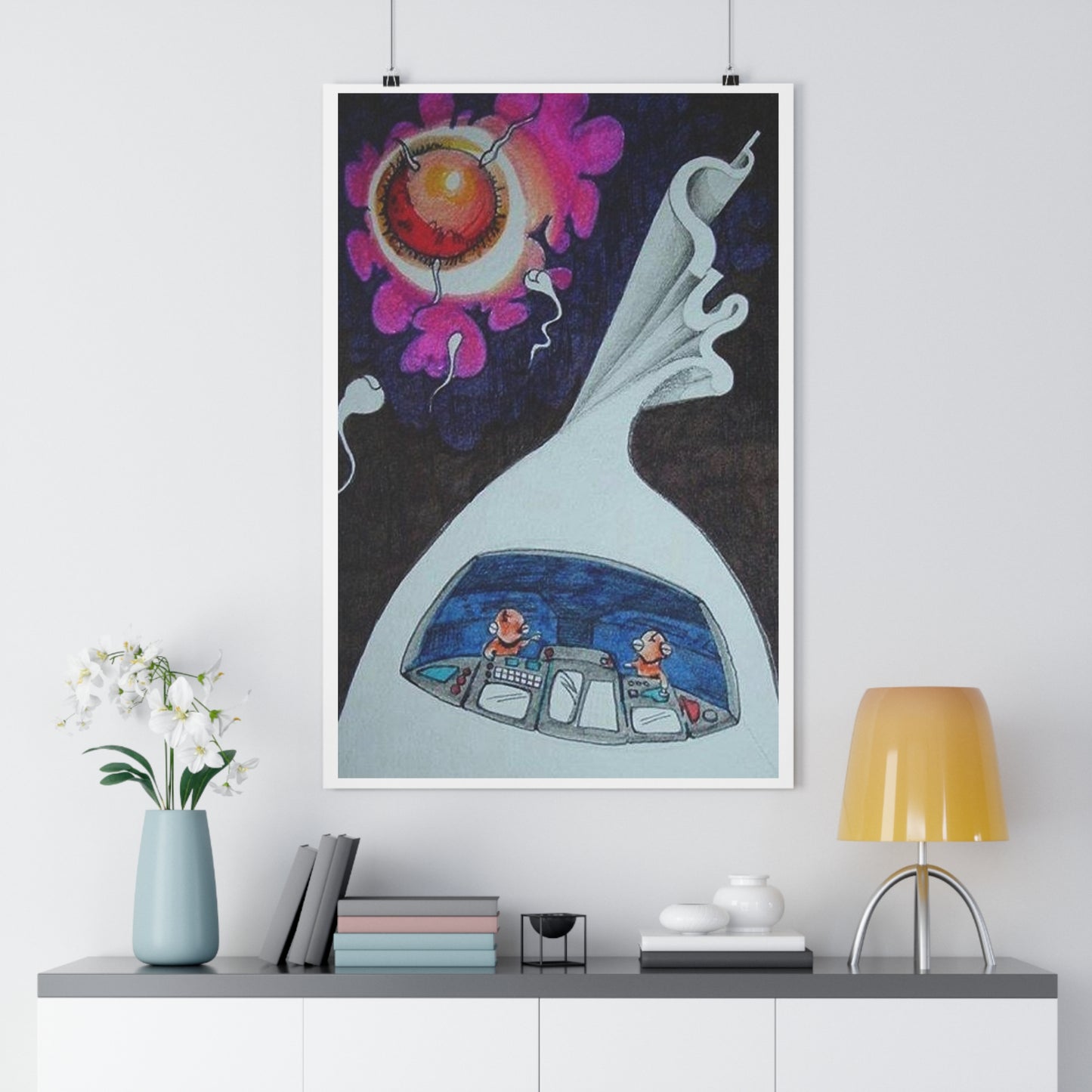 "Vessel”- Giclée Art Print by artist David Hilborn