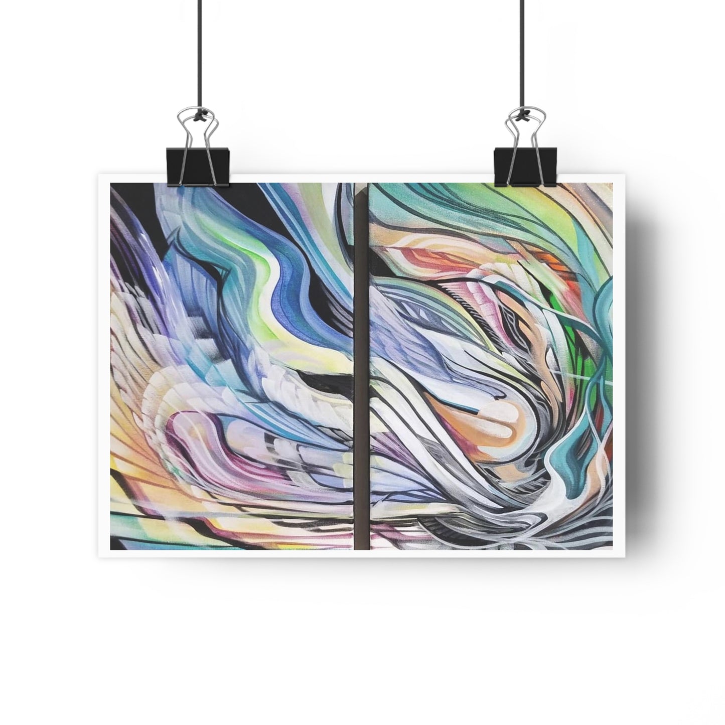 "Flow”- Giclée Art Print by artist David Hilborn