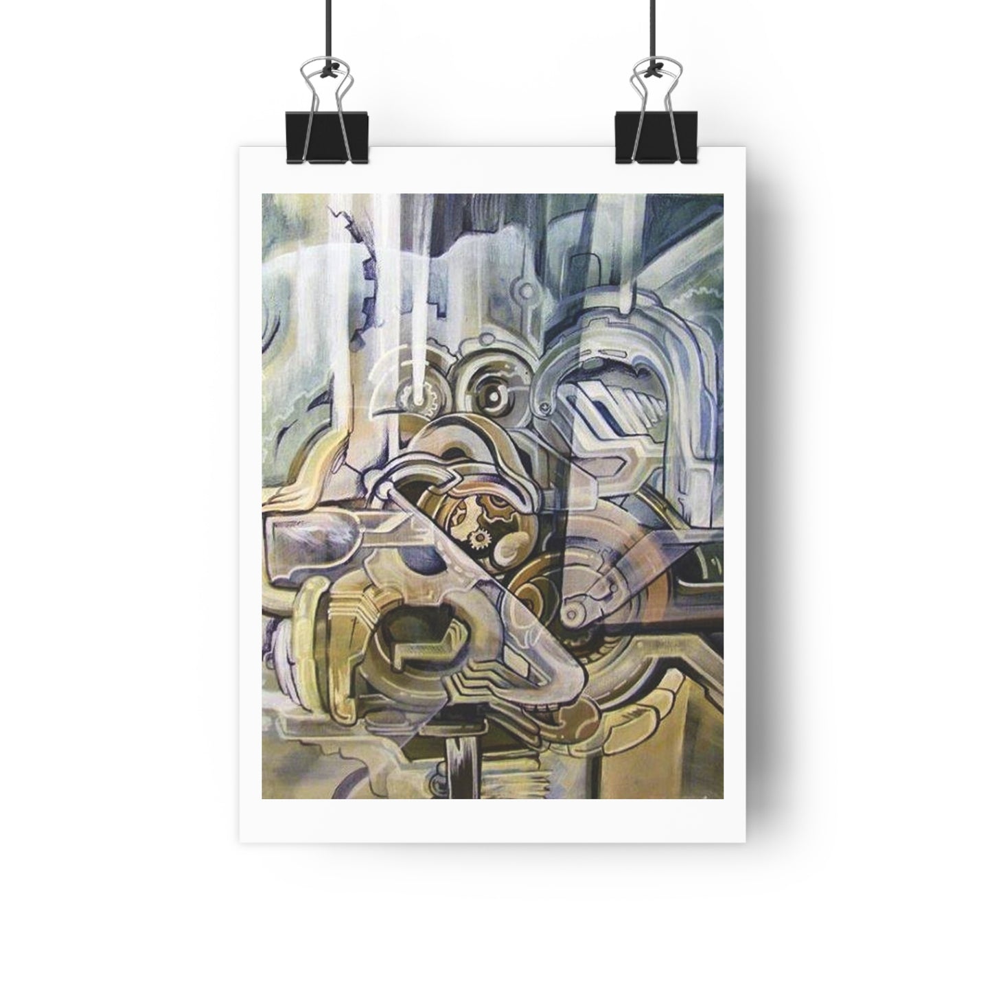 “Mech”- Giclée Art Print by artist David Hilborn