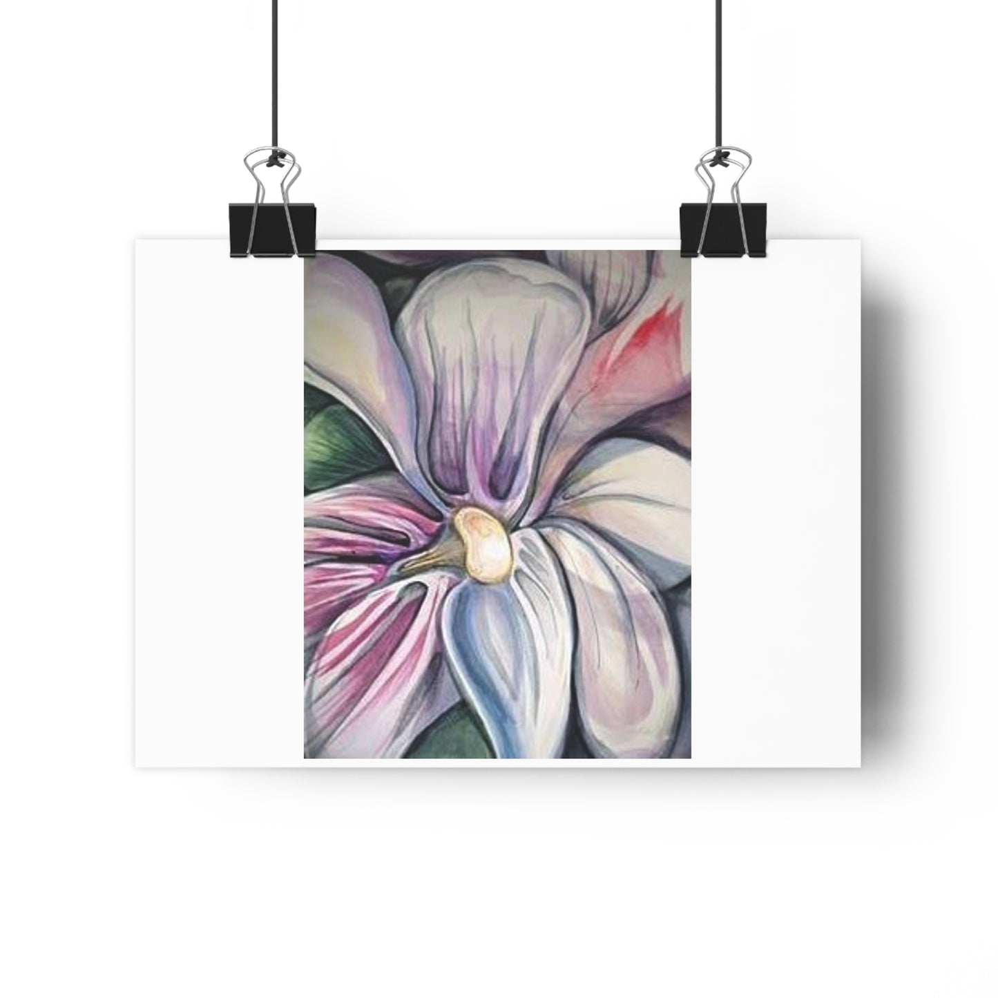 "Orchid”- Giclée Art Print by artist David Hilborn