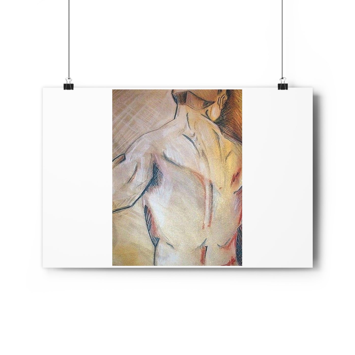 "Anatomy Study”- Giclée Art Print by artist David Hilborn