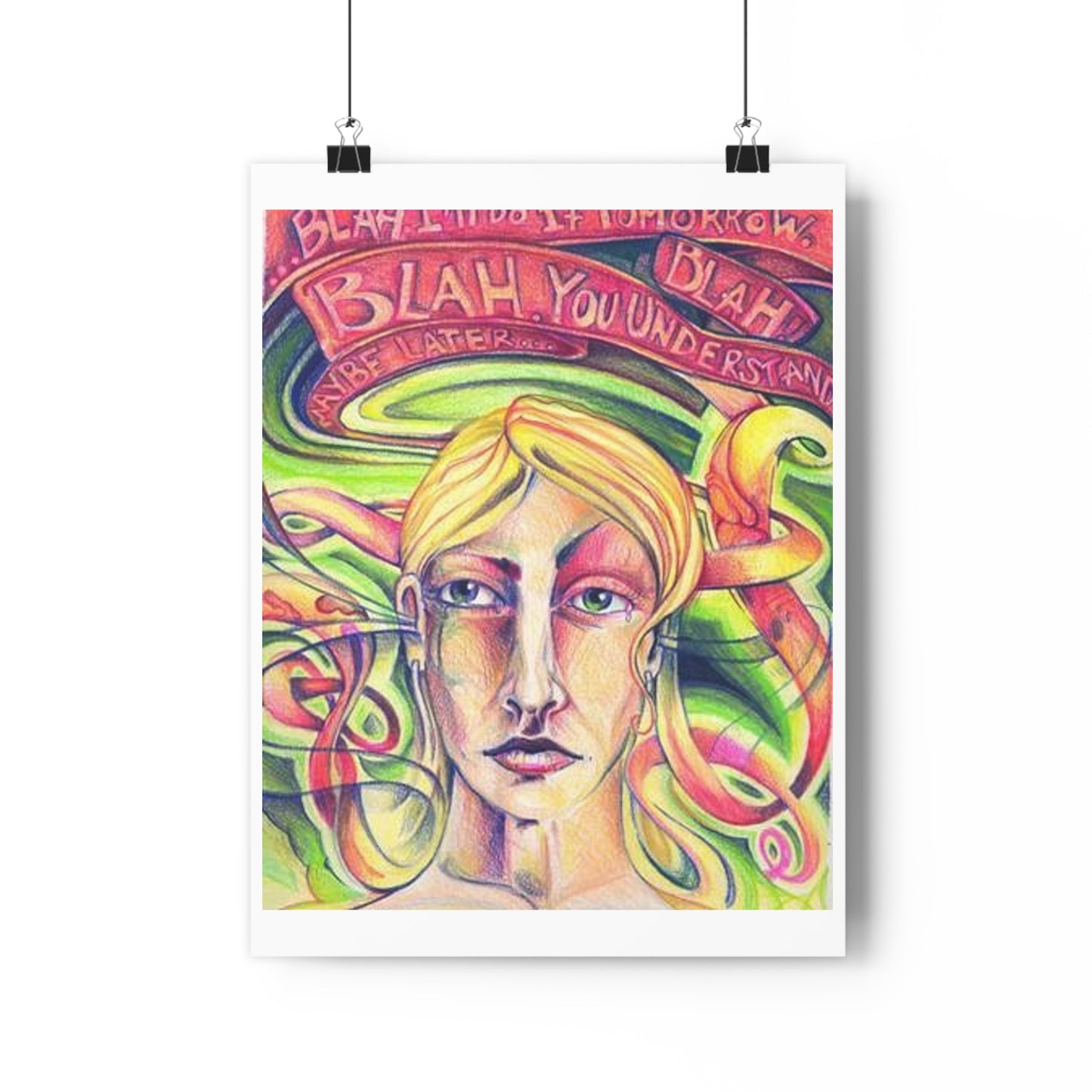 "Poet”- Giclée Art Print by artist David Hilborn