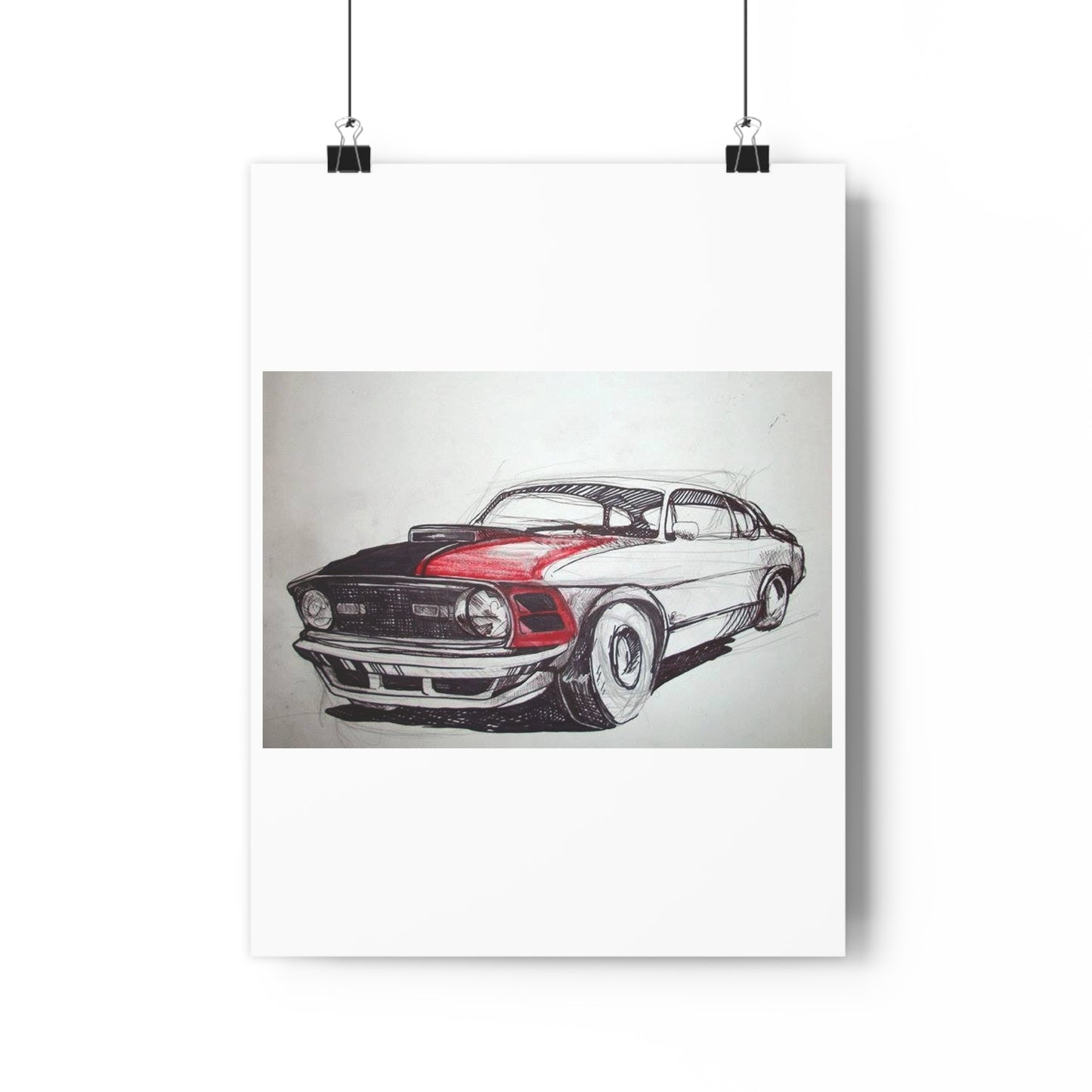 "Autobody Study”- Giclée Art Print by artist David Hilborn