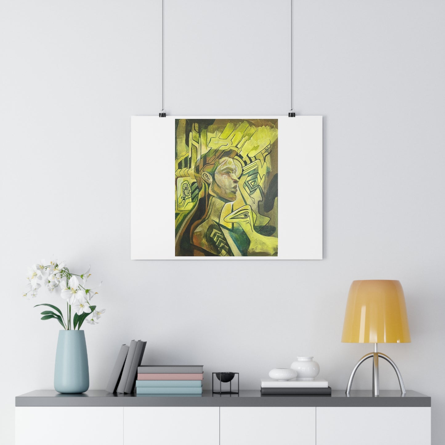 "Gliff" - Giclée Art Print by artist David Hilborn