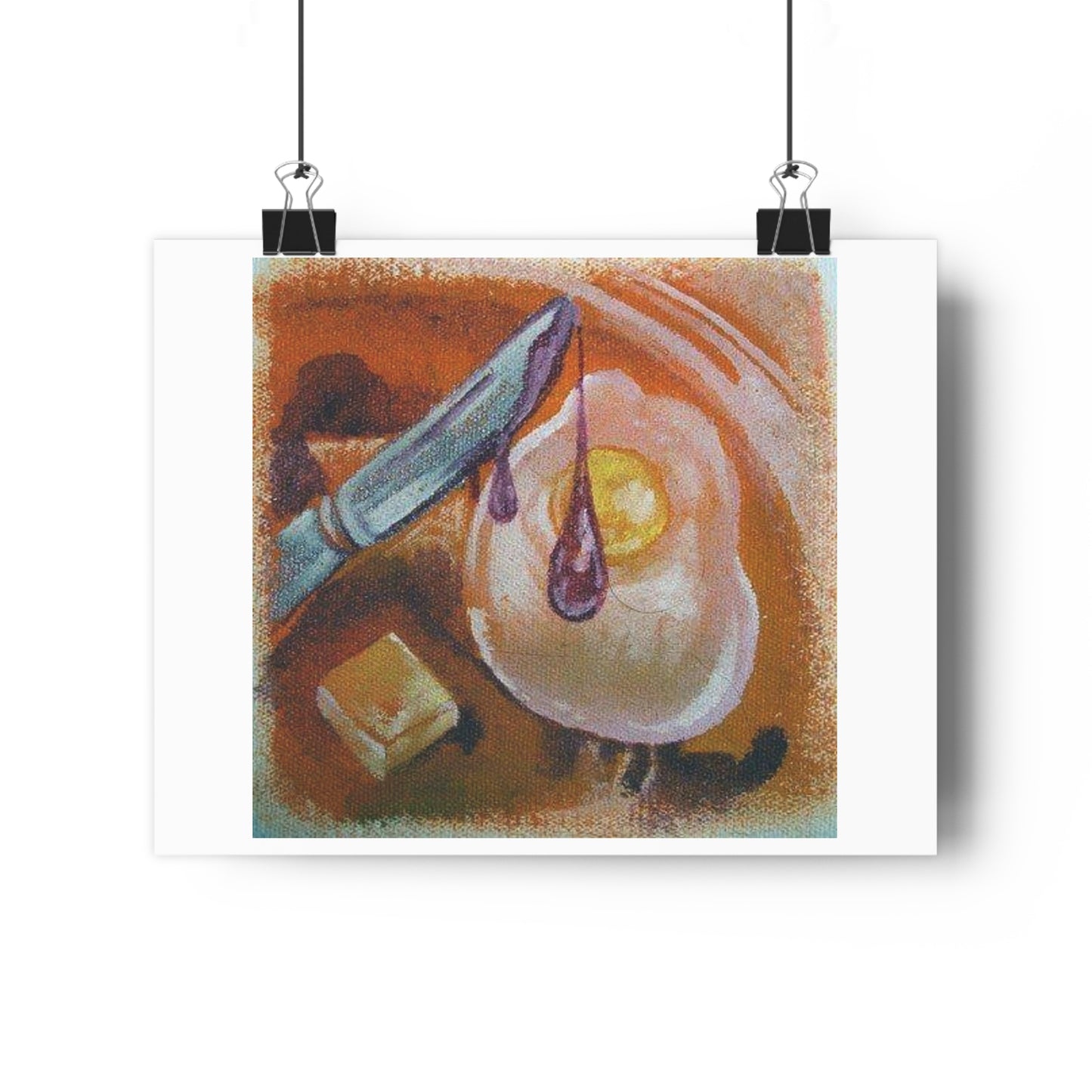 "Bitch you breakfast”- Giclée Art Print by artist David Hilborn