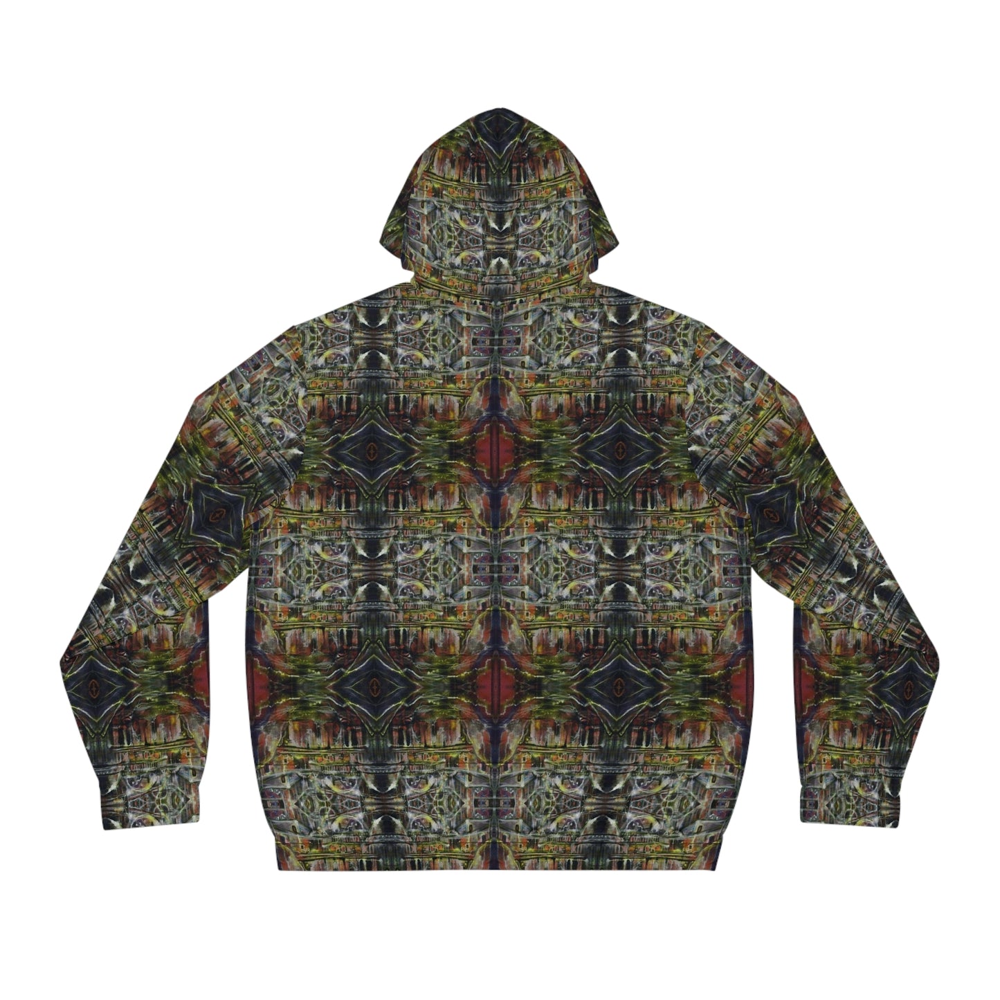 "Rising Era” - All Over Graphic Zip-Up Hoodie by Artist David Hilborn