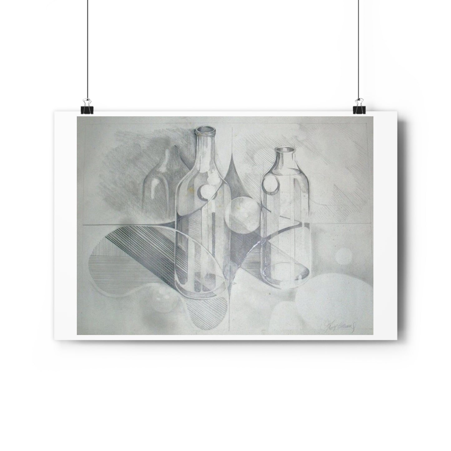 "Glass Study" - Giclée Art Print by artist David Hilborn