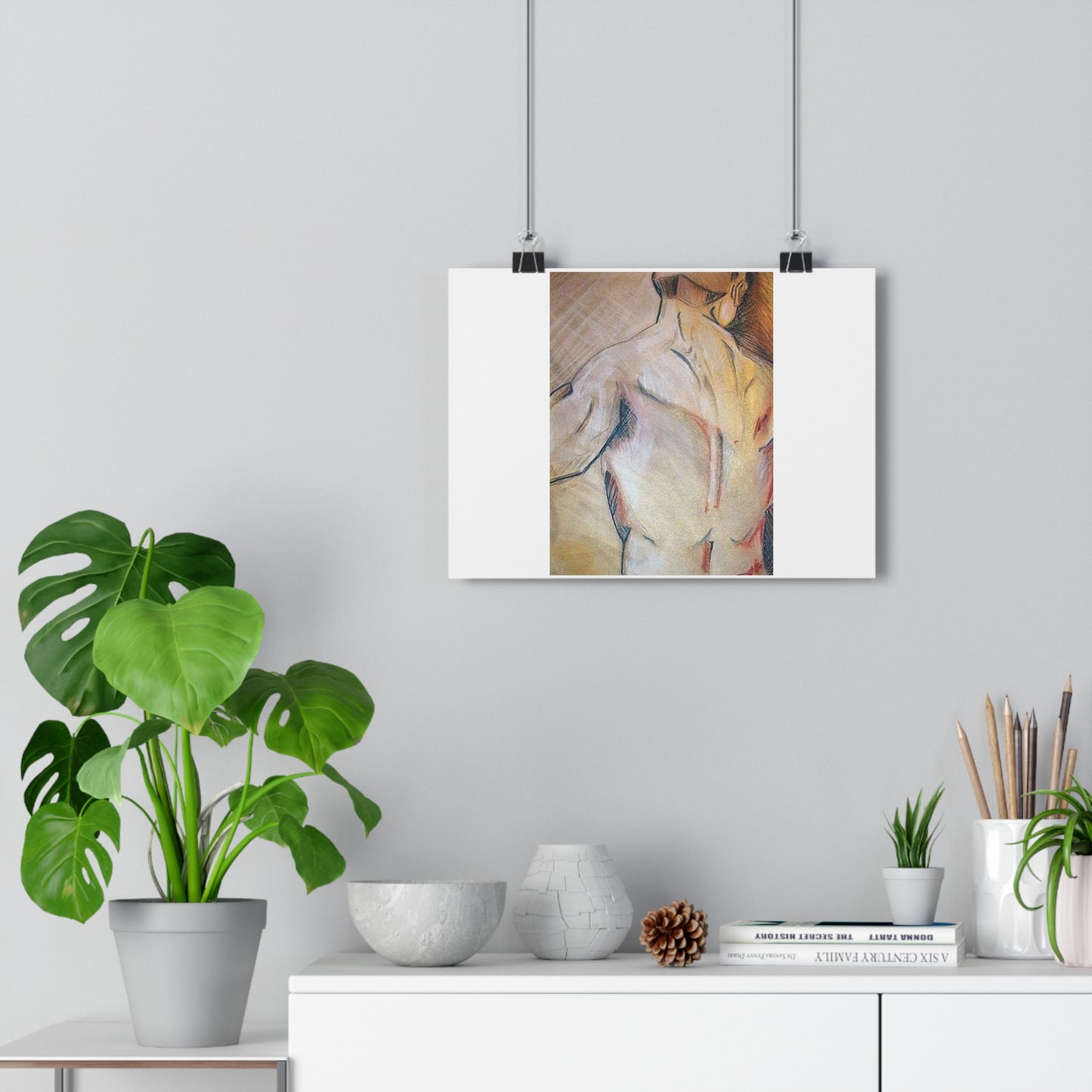 "Anatomy Study”- Giclée Art Print by artist David Hilborn