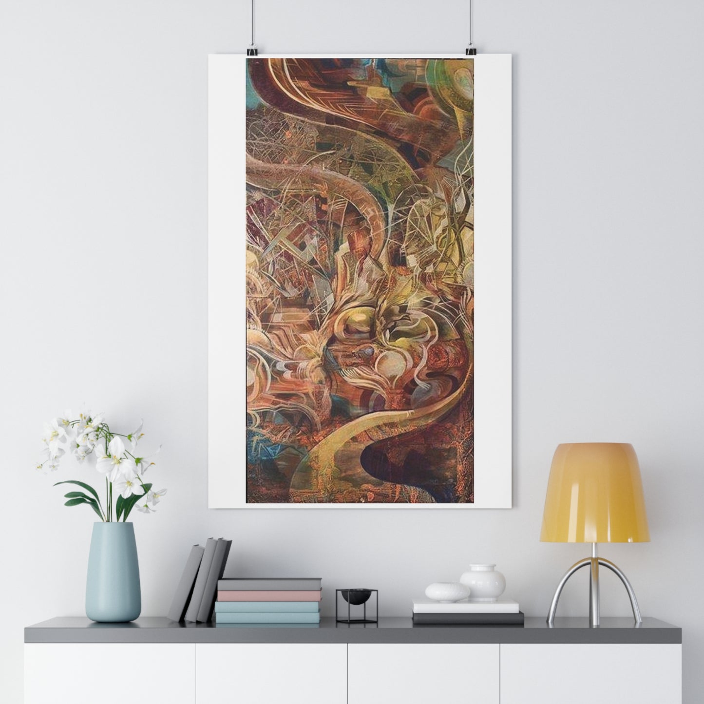 "Tuning”- Giclée Art Print by artist David Hilborn