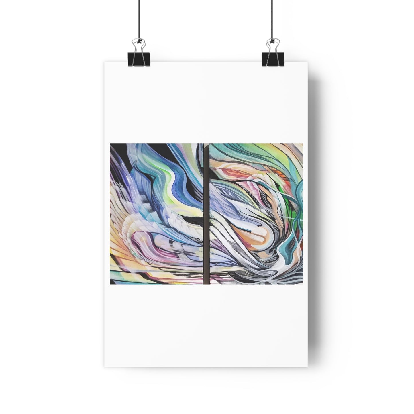 "Flow”- Giclée Art Print by artist David Hilborn