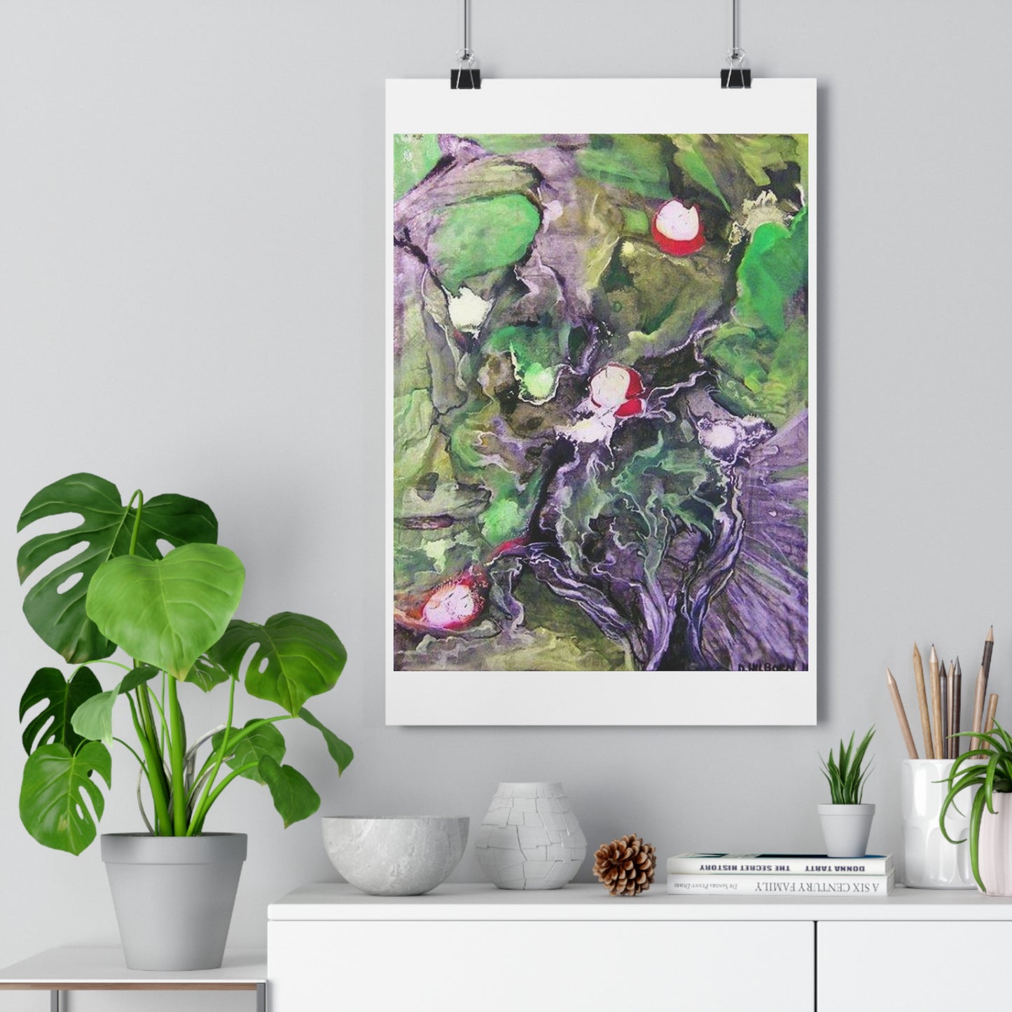 "Strawberry Surprise”- Giclée Art Print by artist David Hilborn