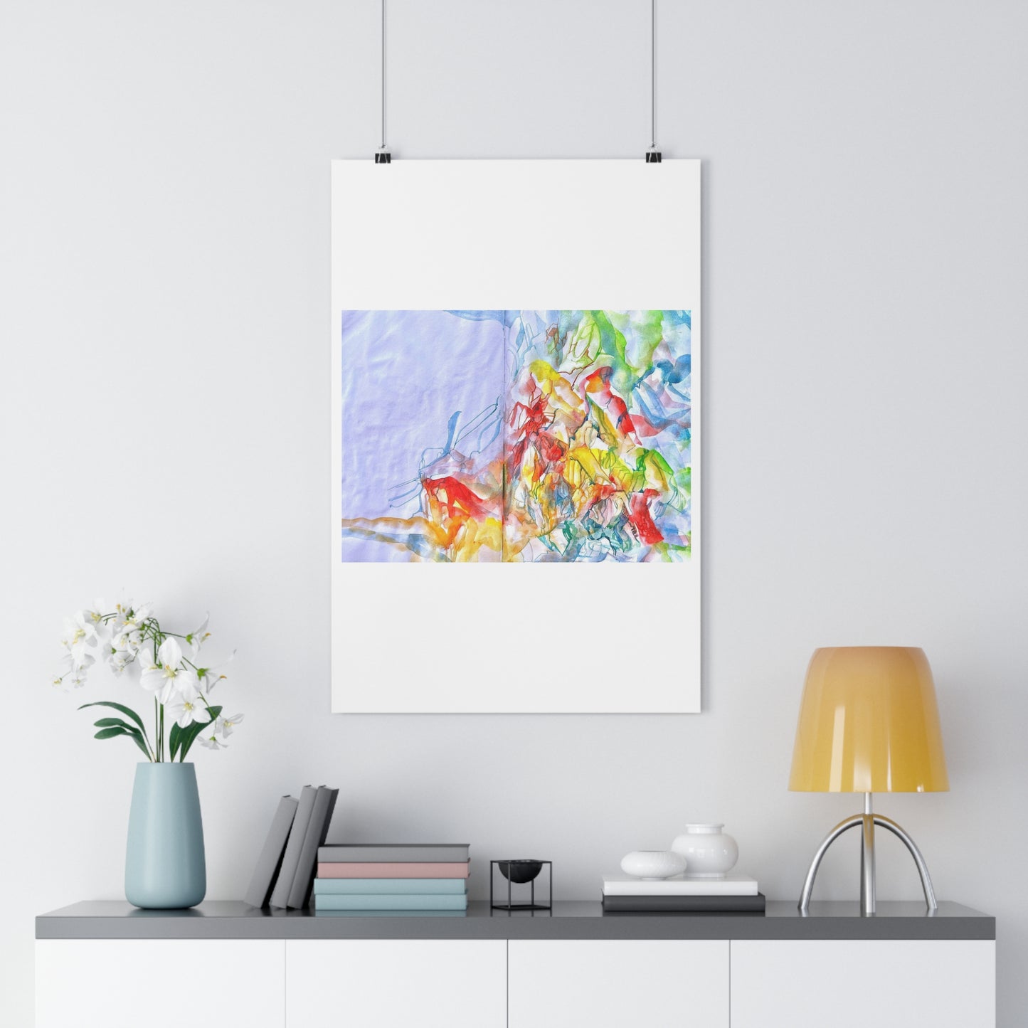 "Waterpark”- Giclée Art Print by artist David Hilborn