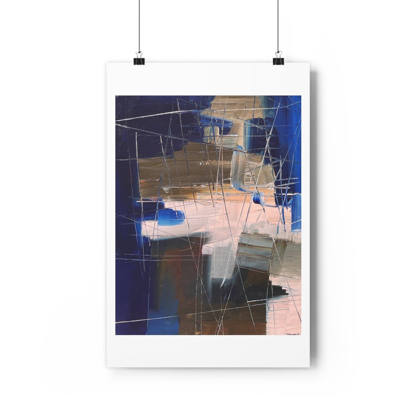 “Beach House”- Giclée Art Print by artist David Hilborn