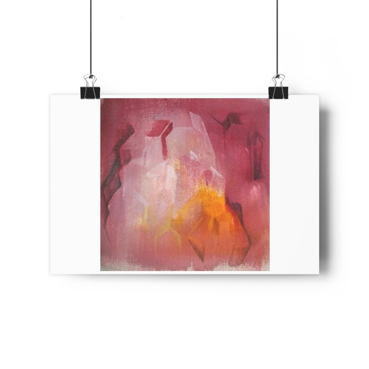 "Raspberry Citrine”- Giclée Art Print by artist David Hilborn