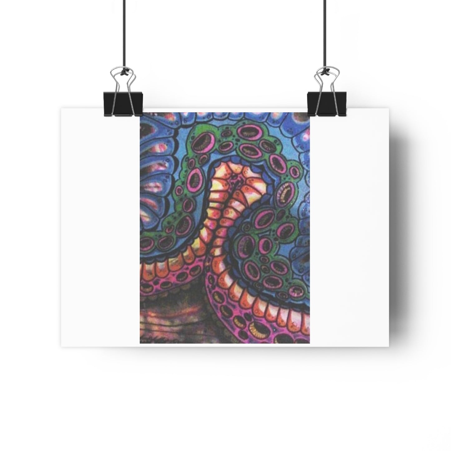 "Octopi”- Giclée Art Print by artist David Hilborn