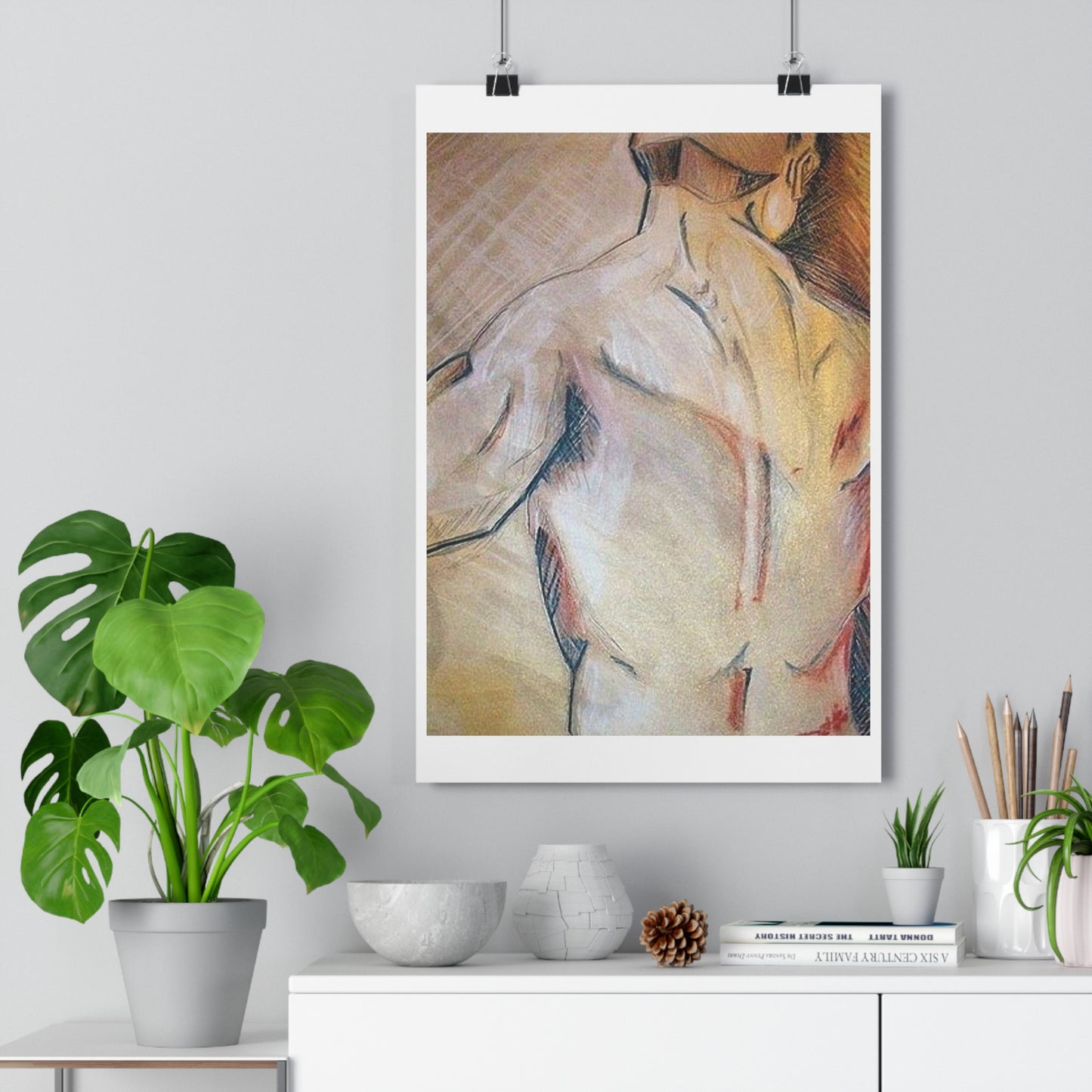 "Anatomy Study”- Giclée Art Print by artist David Hilborn