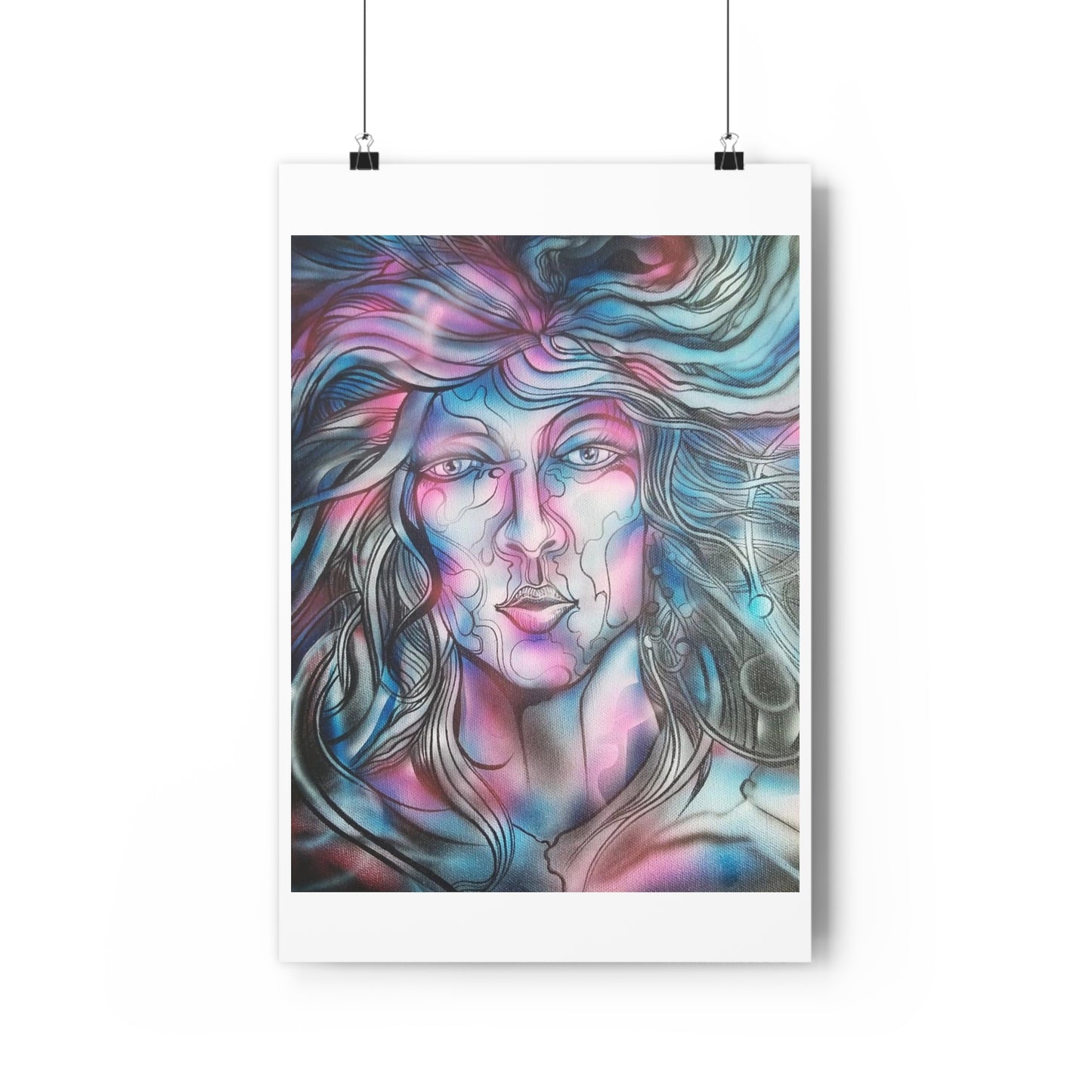 "Cerebral”- Giclée Art Print by artist David Hilborn