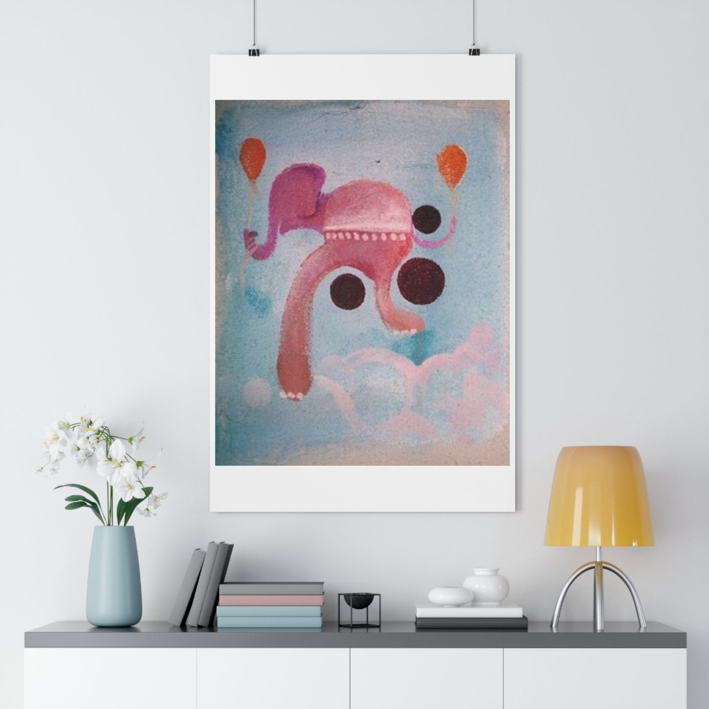 "Ele-float”- Giclée Art Print by artist David Hilborn