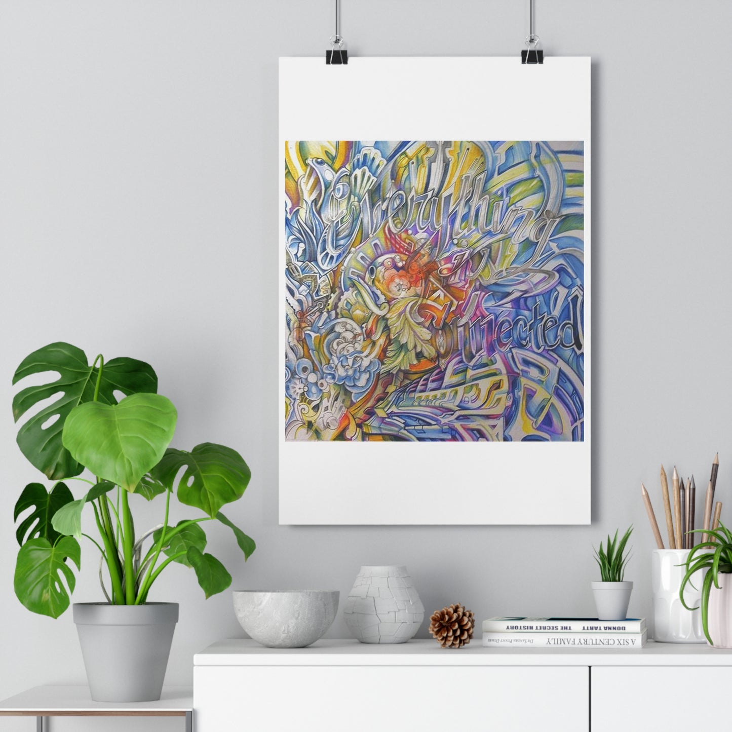 "Everything is Connected”- Giclée Art Print by artist David Hilborn